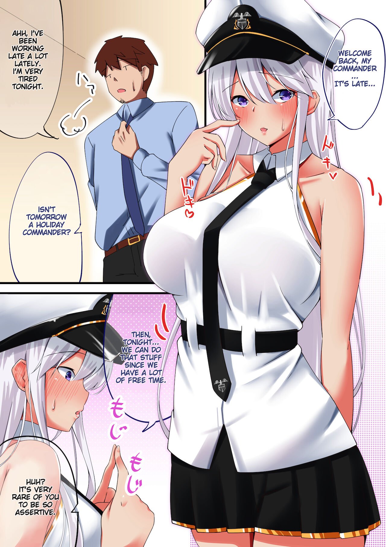 Hot and Passionate Sex with Enterprise (Azur Lane) [nanohana] 1 . Hot and Passionate Sex with Enterprise - Chapter 1 (Azur Lane) [nanohana] – page 2