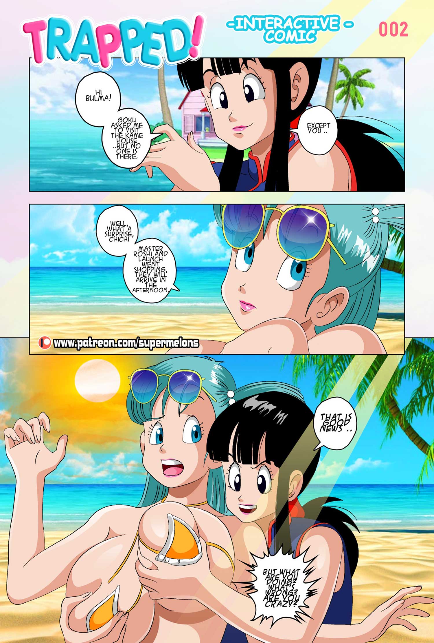 Trapped! (Dragon Ball) [Super Melons] 1 . Trapped! - Chapter 1 (Dragon Ball Z) [Super Melons] – page 5
