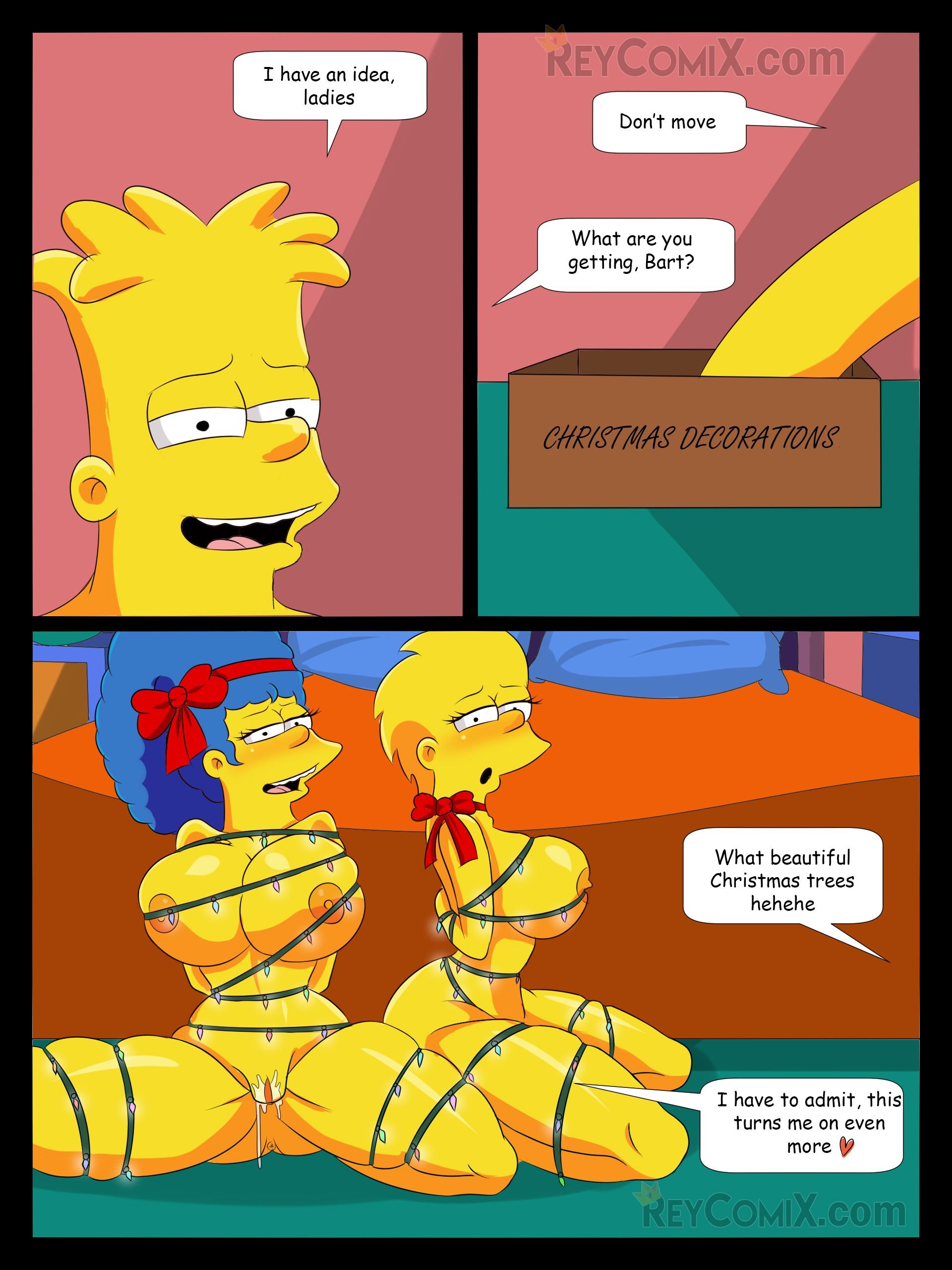 Family Christmas (The Simpsons) [ReyComix , PokuArts] 1 . Family Christmas - Chapter 1 (The Simpsons) [ReyComix , PokuArts] – page 10
