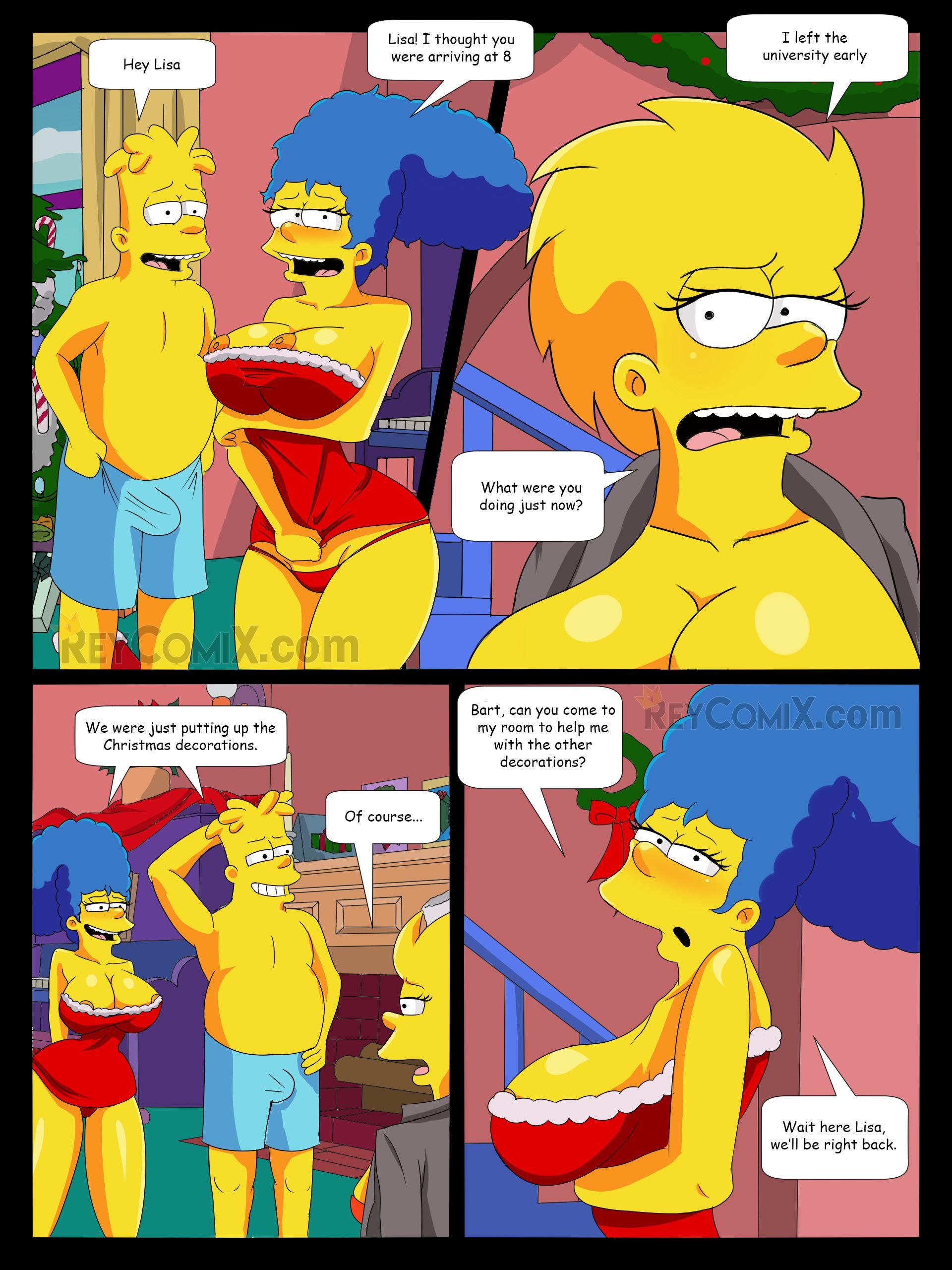 Family Christmas (The Simpsons) [ReyComix , PokuArts] 1 . Family Christmas - Chapter 1 (The Simpsons) [ReyComix , PokuArts] – page 3