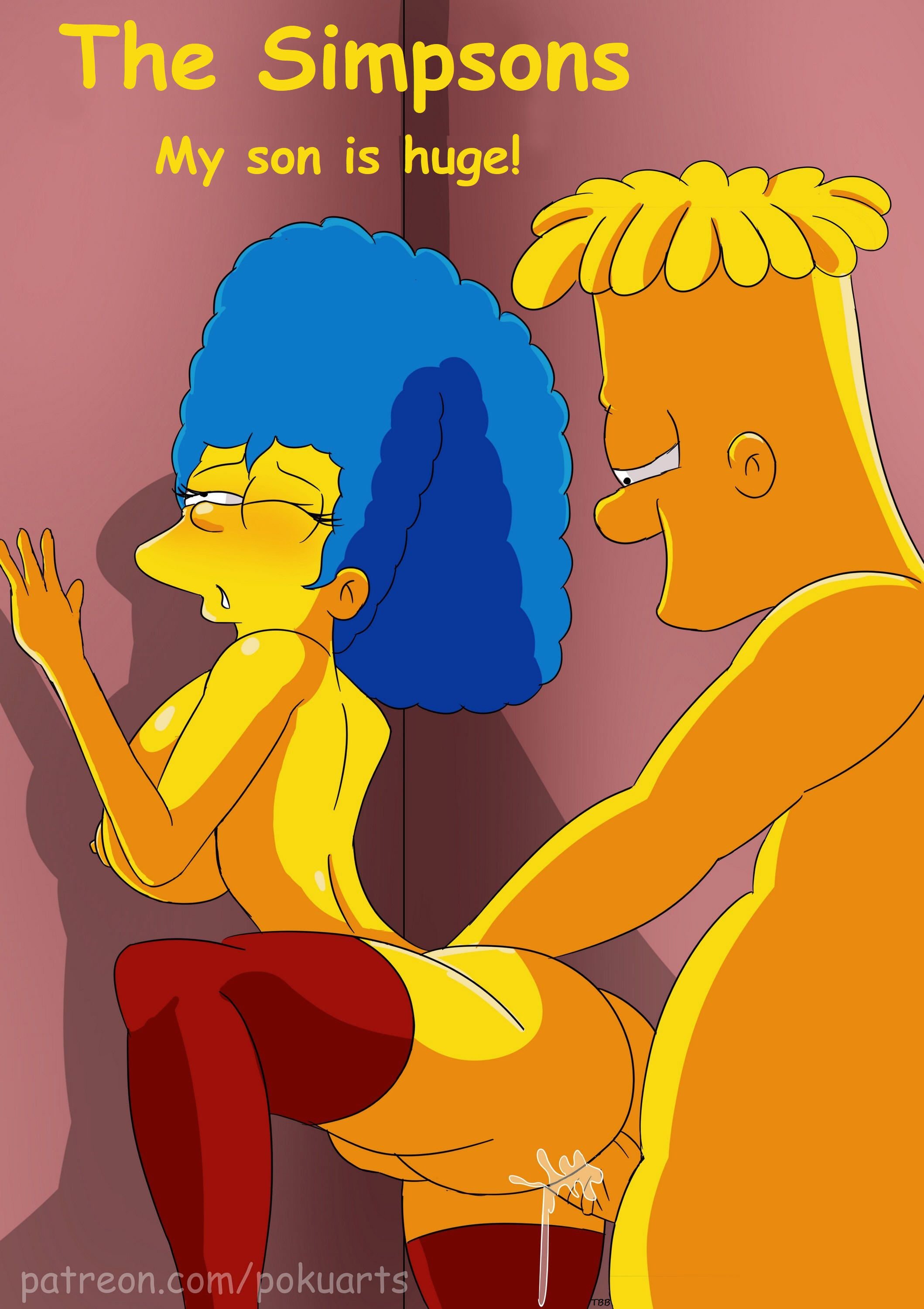 My Son Is Huge! (The Simpsons) [PokuArts] 1 . My Son Is Huge!  - Chapter 1 (The Simpsons) [PokuArts] – page 1