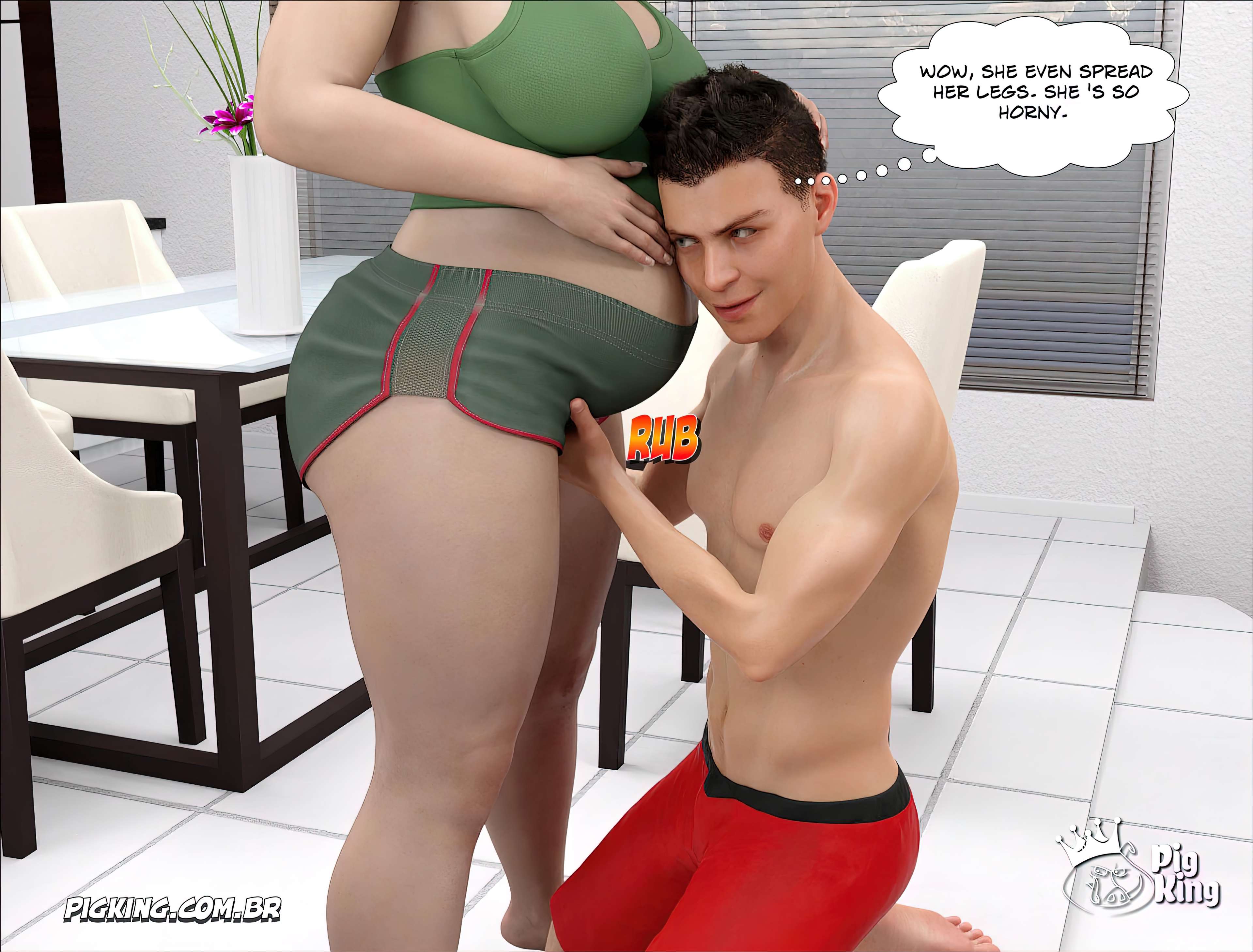 Pregnant Maite [CrazyDad3D] 1 . Pregnant Maite - Chapter 1 [CrazyDad3D] – page 35