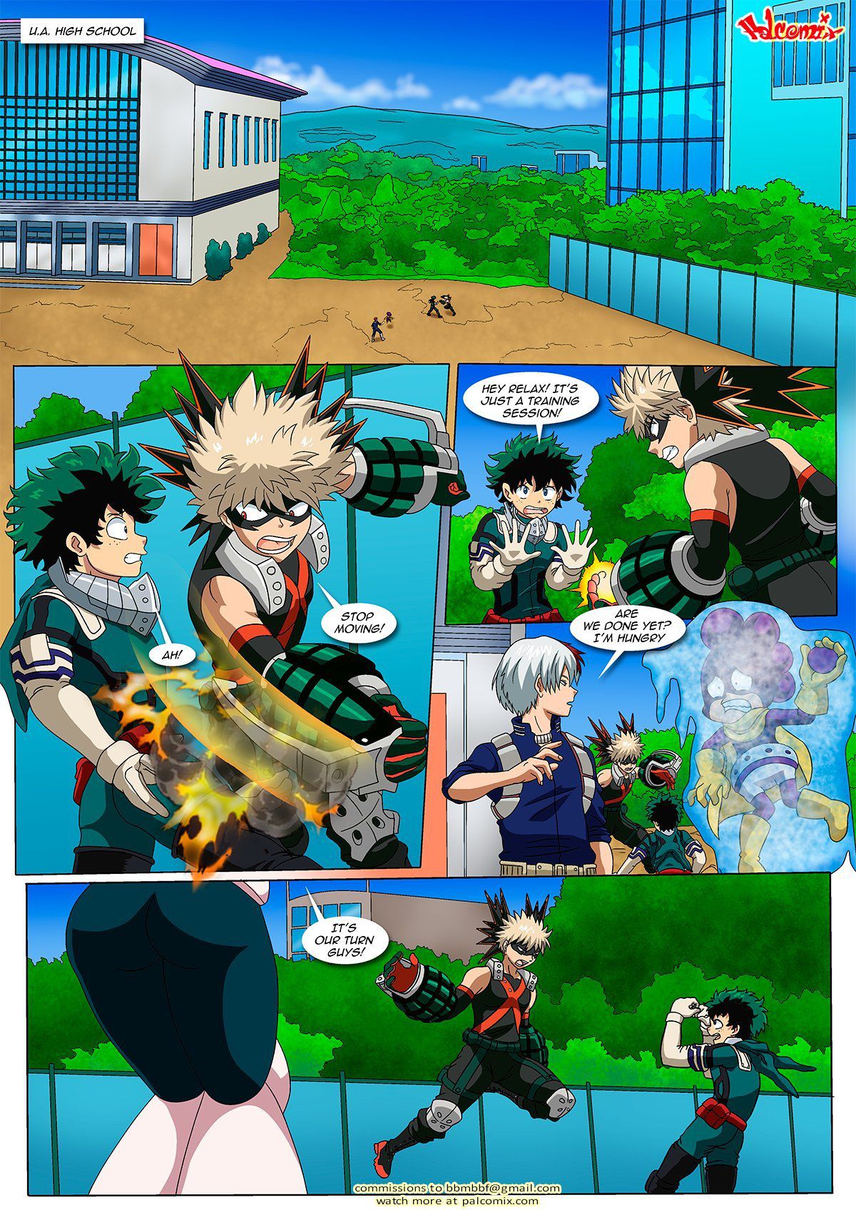 Cosmic Menace (My Hero Academia) [PalComix] 1 . Cosmic Menace - Chapter 1 (My Hero Academia) [PalComix] – page 2