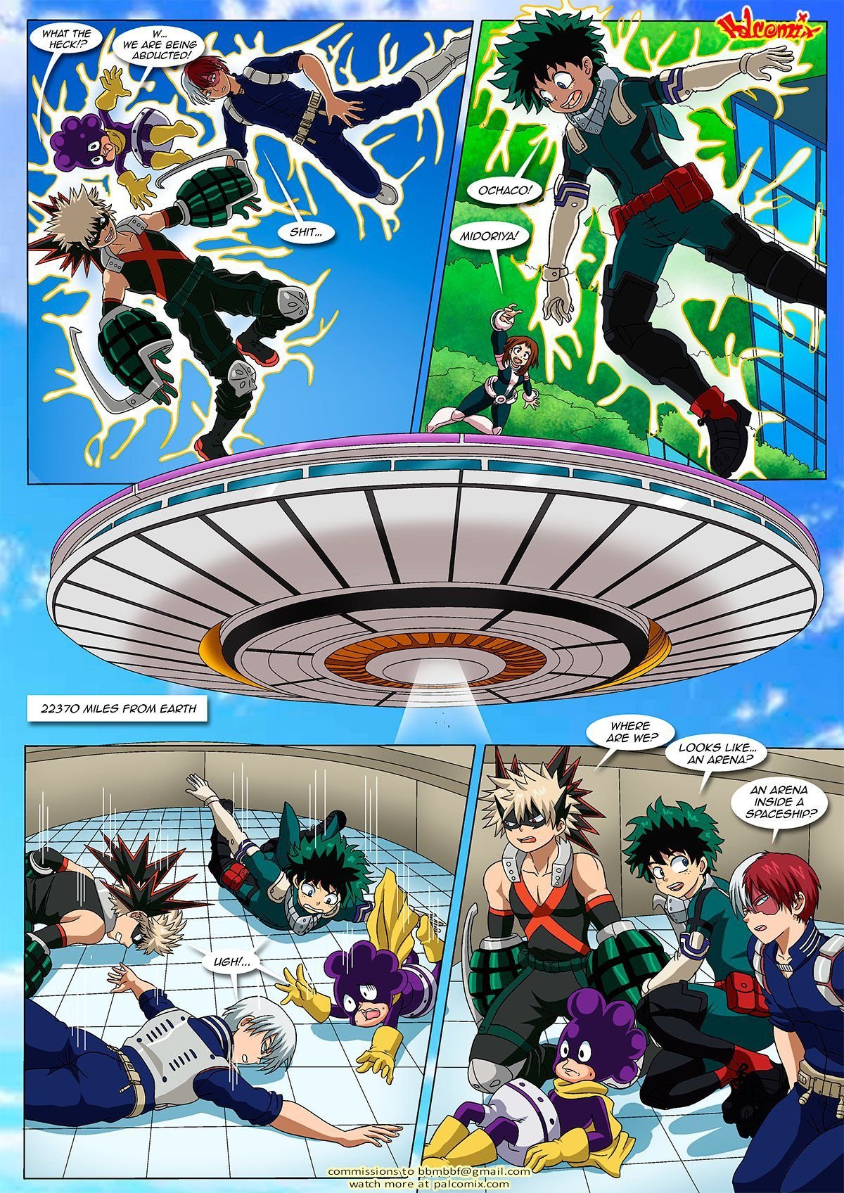 Cosmic Menace (My Hero Academia) [PalComix] 1 . Cosmic Menace - Chapter 1 (My Hero Academia) [PalComix] – page 4