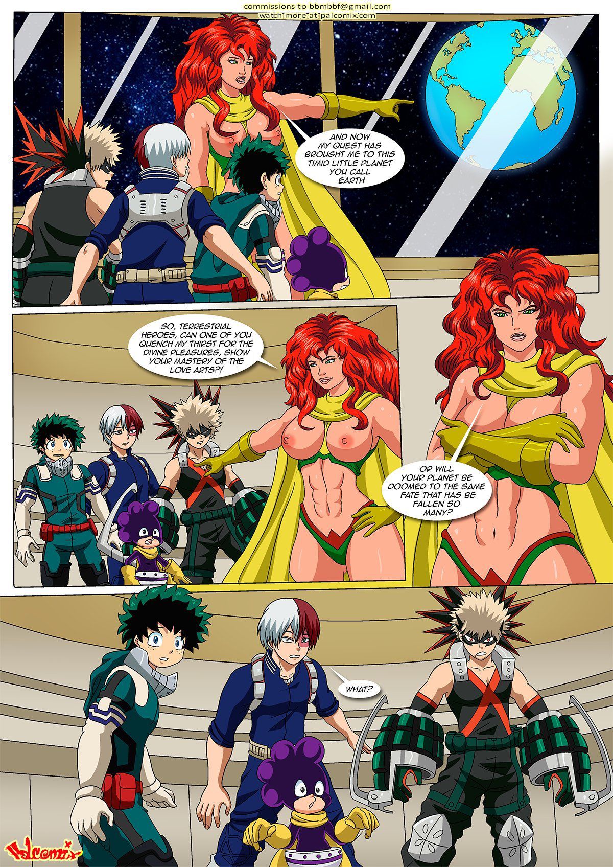 Cosmic Menace (My Hero Academia) [PalComix] 1 . Cosmic Menace - Chapter 1 (My Hero Academia) [PalComix] – page 7