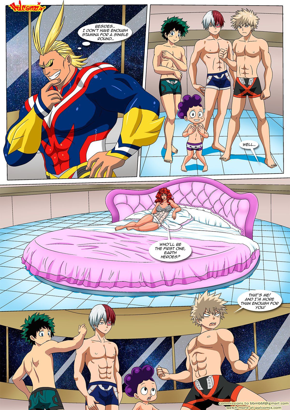 Cosmic Menace (My Hero Academia) [PalComix] 1 . Cosmic Menace - Chapter 1 (My Hero Academia) [PalComix] – page 9