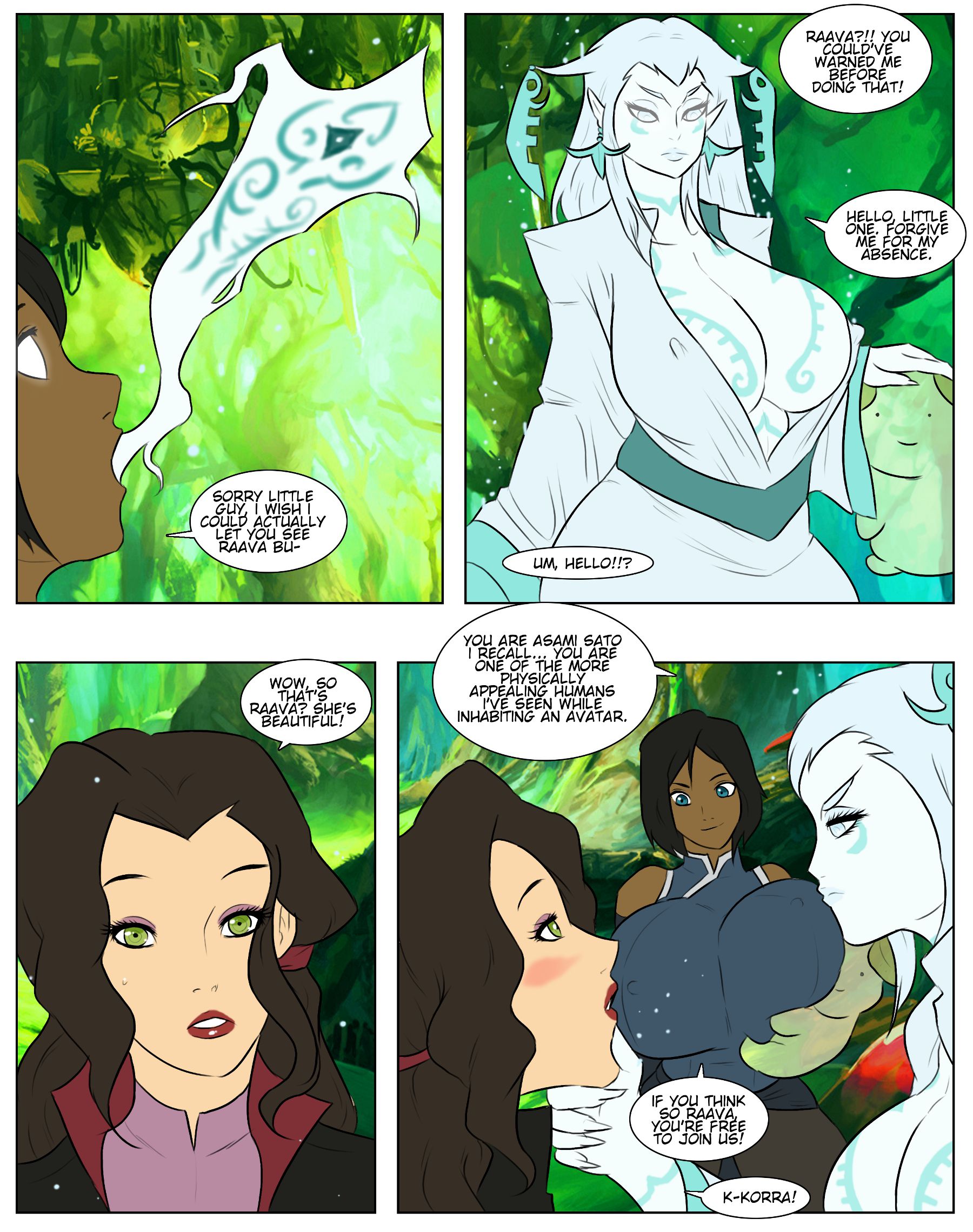 Avatar Comics (Avatar) [Jay Marvel] Korrasami -  (The Legend of Korra) [Jay Marvel] – page 3
