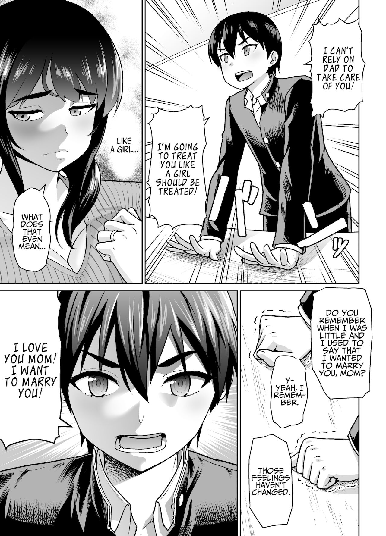 A romantic relationship that begins with a mother and child [Nihito] 1 . A romantic relationship that begins with a mother and child - Chapter 1 [Nihito] – page 23