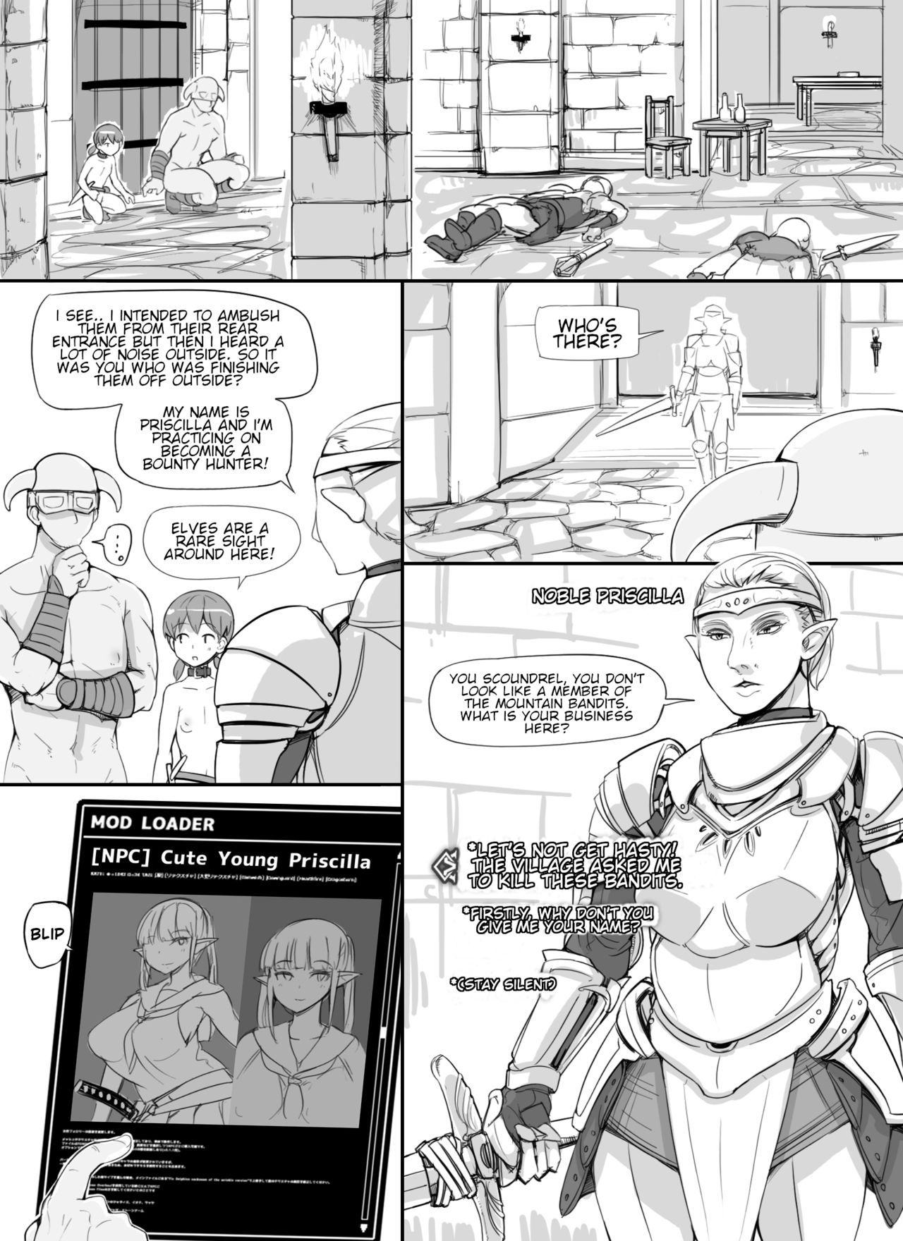 NPC Rape MOD (The Elder Scrolls V: Skyrim) [Abubu] 1 . NPC Rape MOD  - Chapter 1 (The Elder Scrolls V: Skyrim) [Abubu] – page 23
