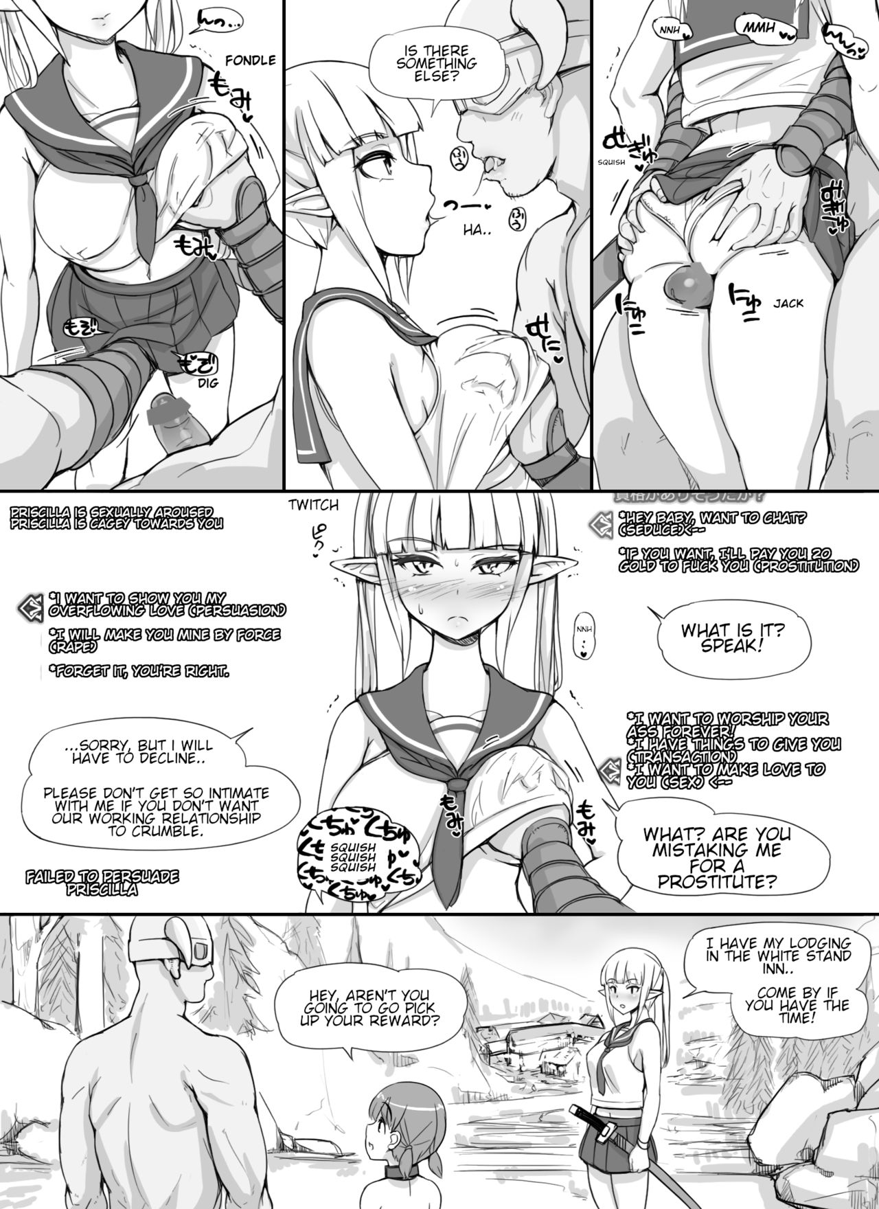NPC Rape MOD (The Elder Scrolls V: Skyrim) [Abubu] 1 . NPC Rape MOD  - Chapter 1 (The Elder Scrolls V: Skyrim) [Abubu] – page 25