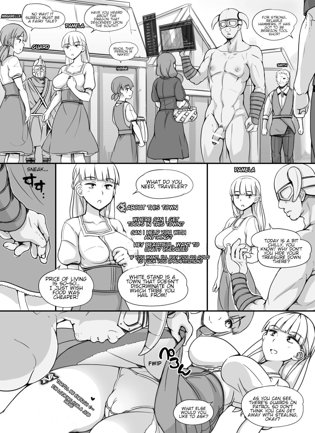 NPC Rape MOD (The Elder Scrolls V: Skyrim) [Abubu] 1 . NPC Rape MOD  - Chapter 1 (The Elder Scrolls V: Skyrim) [Abubu] – page 4