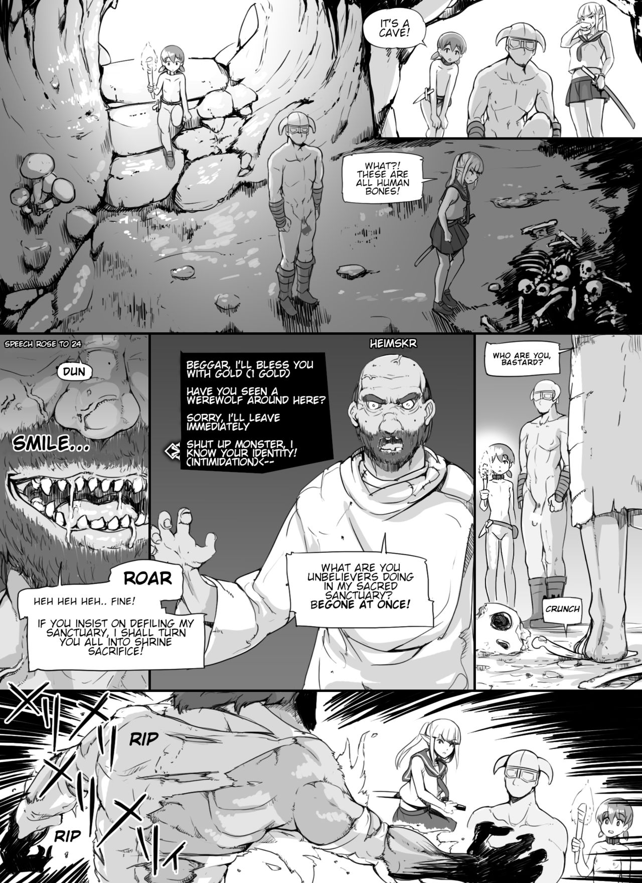 NPC Rape MOD (The Elder Scrolls V: Skyrim) [Abubu] 1 . NPC Rape MOD  - Chapter 1 (The Elder Scrolls V: Skyrim) [Abubu] – page 52