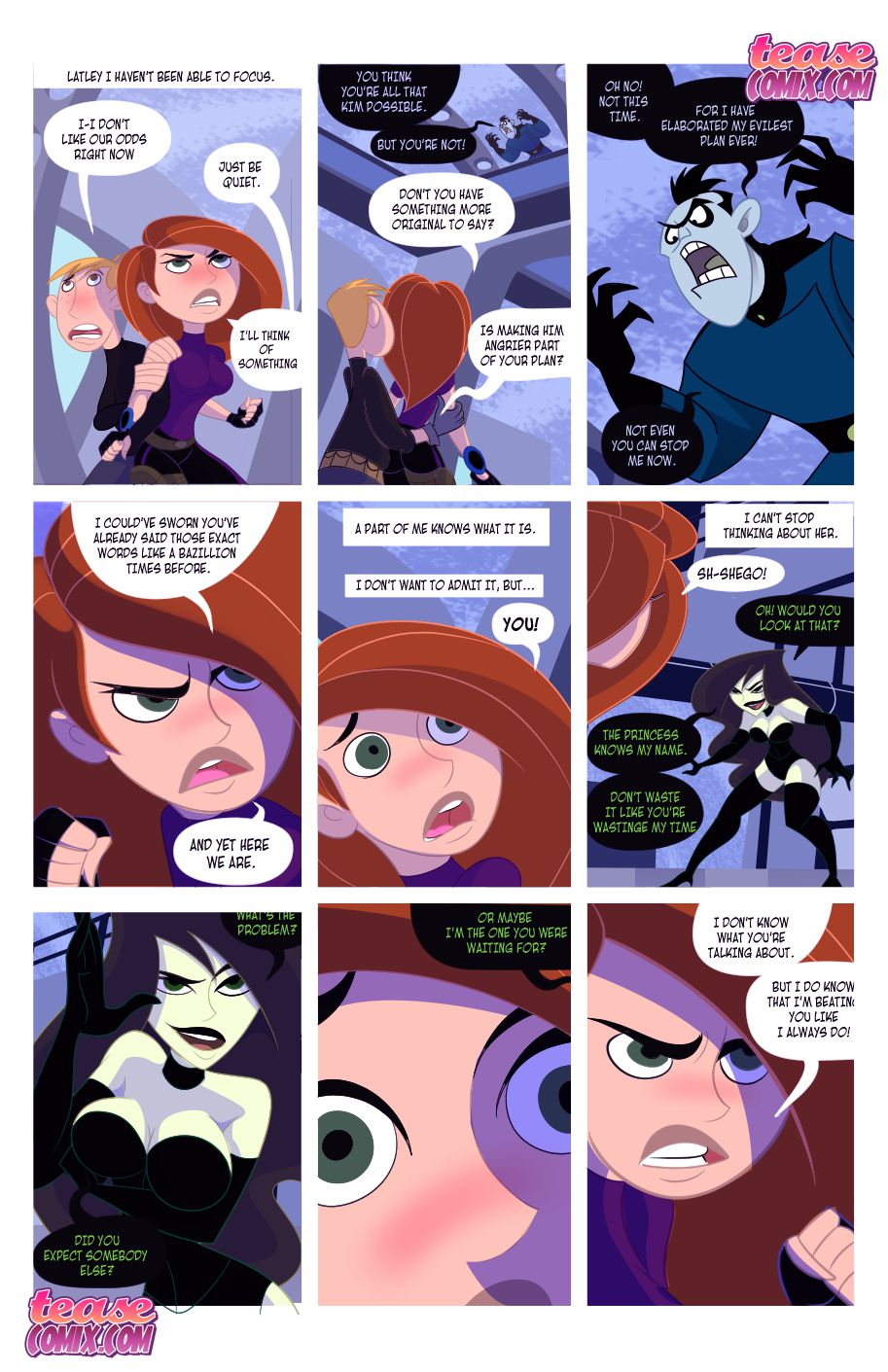 Kinky Possible – A Villain’s Bitch Remastered (Kim Possible) [Tease Comix] 2 . Kinky Possible - Chapter 2 (Kim Possible) [Tease Comix] – page 2