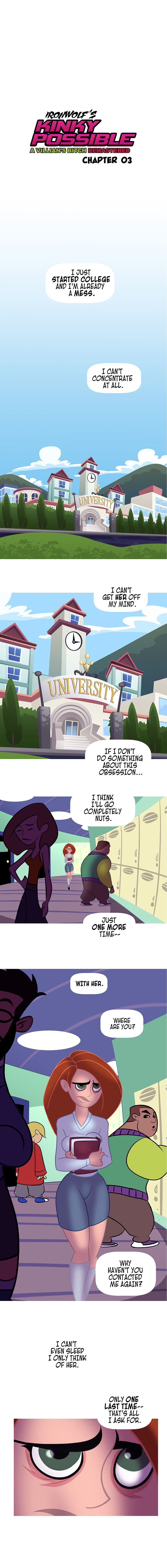 Kinky Possible – A Villain’s Bitch Remastered (Kim Possible) [Tease Comix] 3 . Kinky Possible - Chapter 3 (Kim Possible) [Tease Comix] – page 2