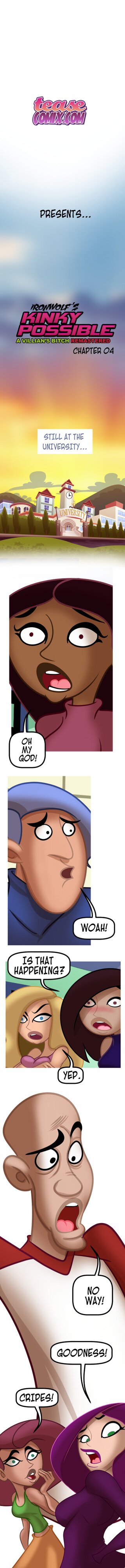 Kinky Possible – A Villain’s Bitch Remastered (Kim Possible) [Tease Comix] 4 . Kinky Possible - LQ - Chapter 4 (Kim Possible) [Tease Comix] – page 2