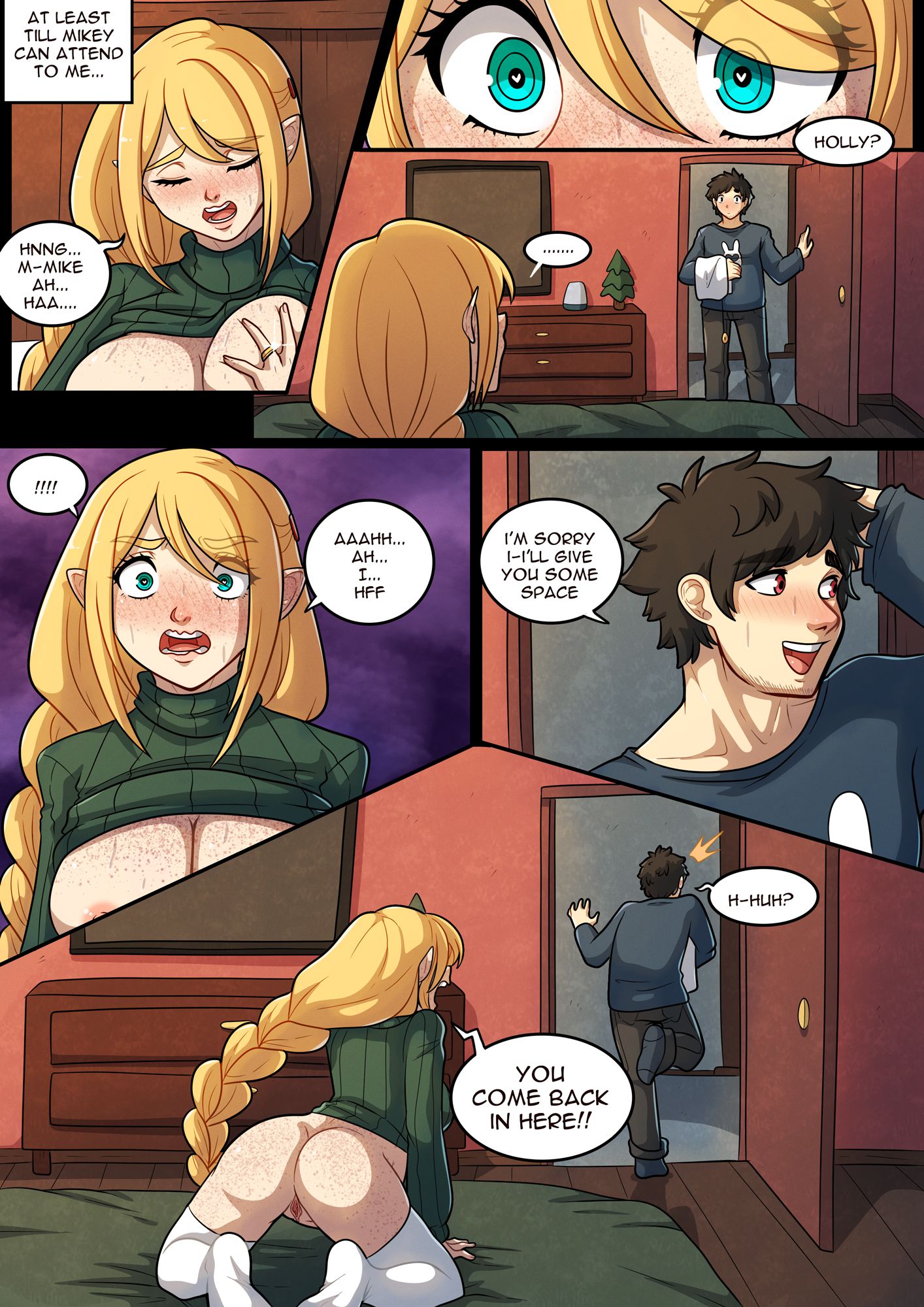 A Holly Holidays [Kinkymation] 2 . Another Holly Holidays - Chapter 2 [Kinkymation] – page 7