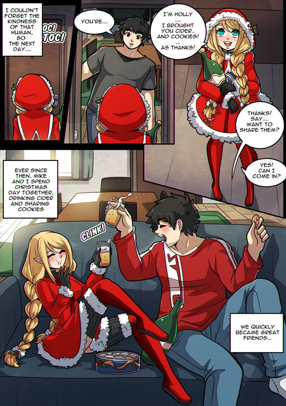 A Holly Holidays [Kinkymation] 1 . A Holly Holidays - Chapter 1 [Kinkymation] – page 11