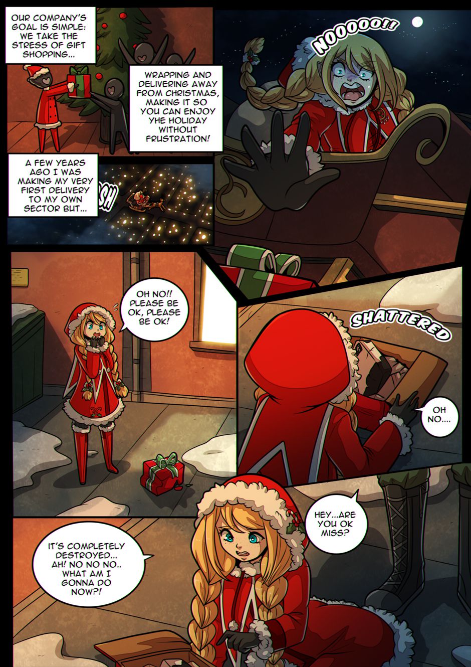 A Holly Holidays [Kinkymation] 1 . A Holly Holidays - Chapter 1 [Kinkymation] – page 8