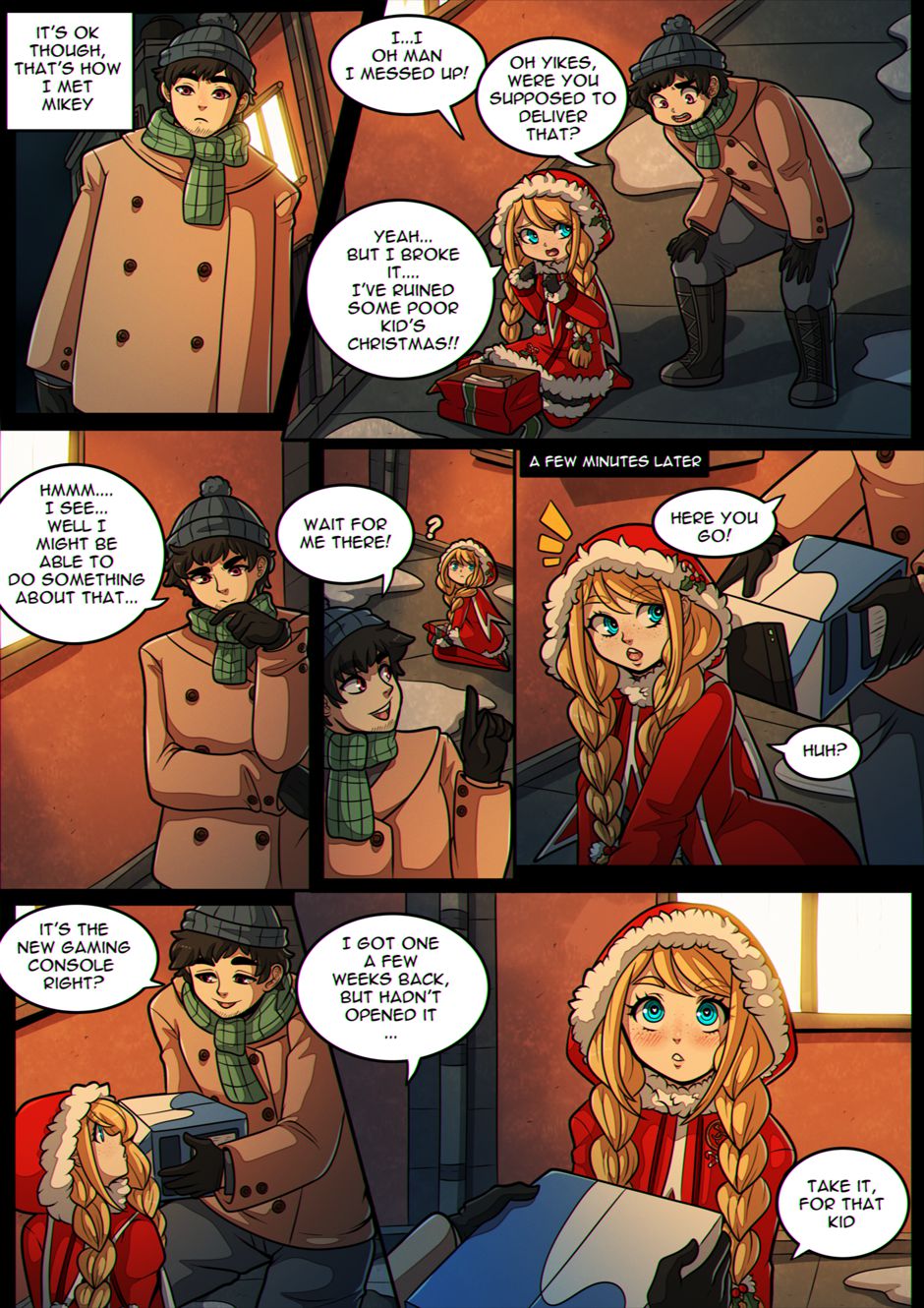 A Holly Holidays [Kinkymation] 1 . A Holly Holidays - Chapter 1 [Kinkymation] – page 9