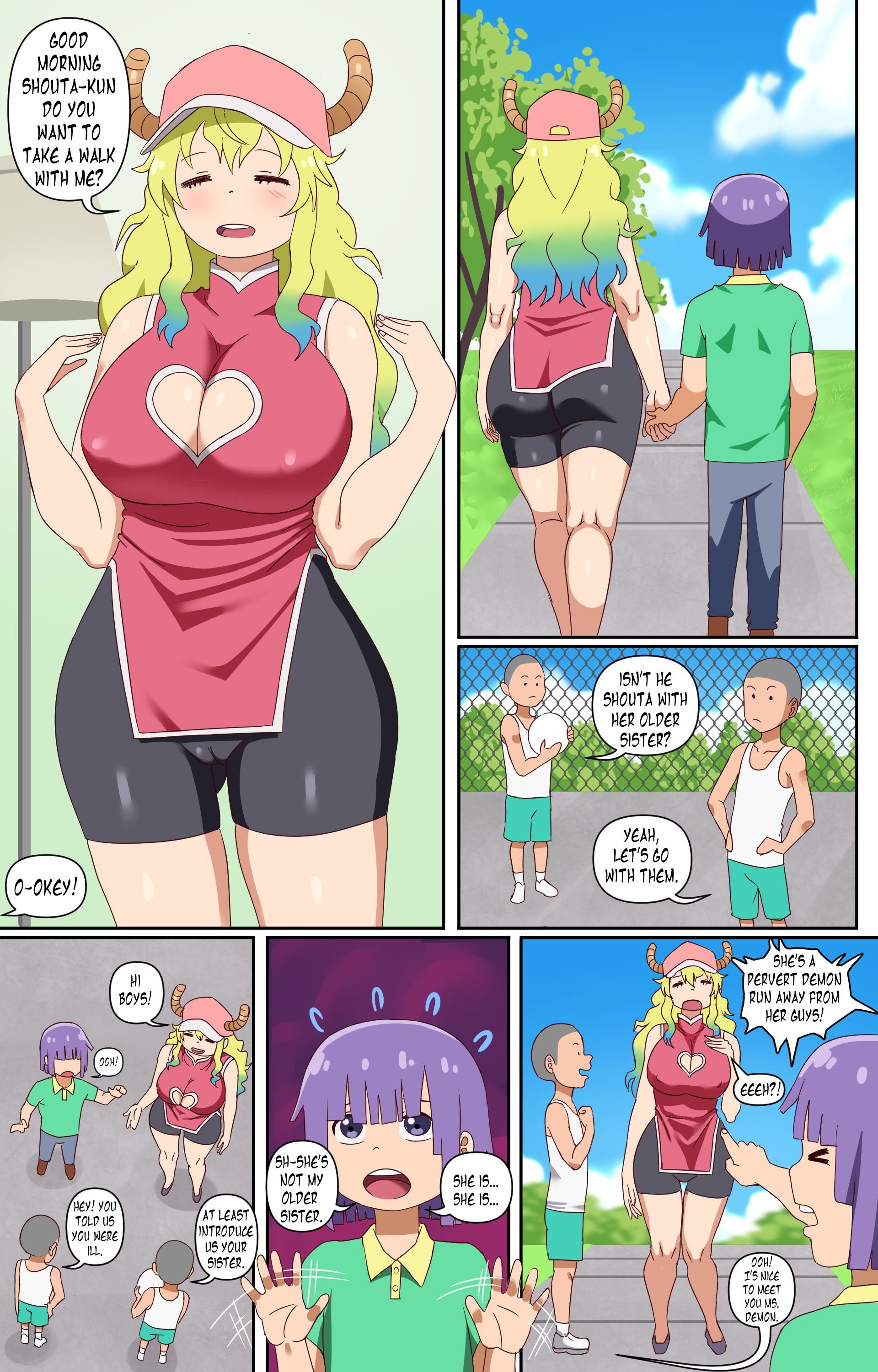 Lucoa (Miss Kobayashi’s Dragon Maid) [Pink Pawg] 1 . Lucoa - Chapter 1 (Miss Kobayashi's Dragon Maid) [Pink Pawg] – page 11