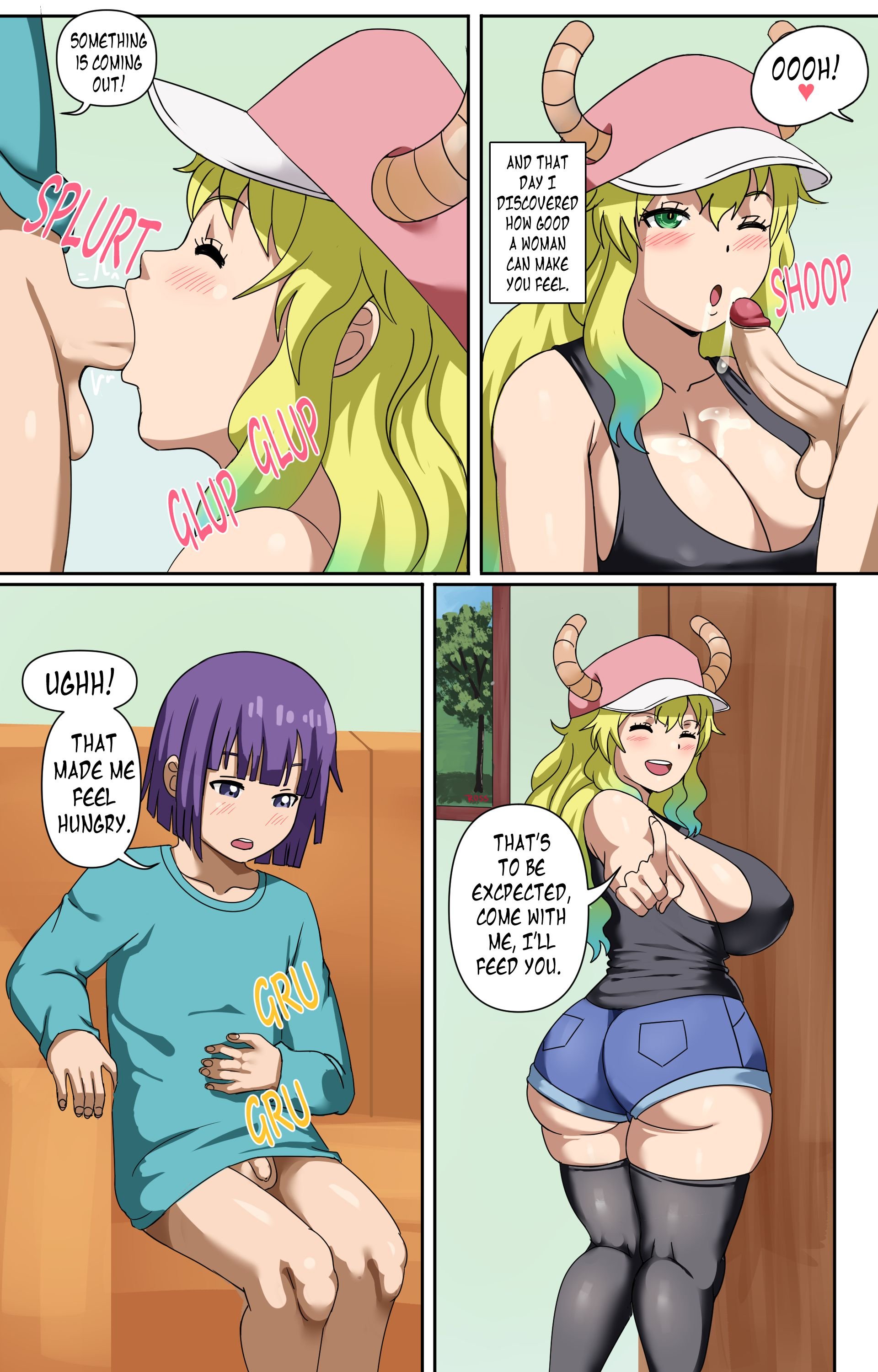 Lucoa (Miss Kobayashi’s Dragon Maid) [Pink Pawg] 1 . Lucoa - Chapter 1 (Miss Kobayashi's Dragon Maid) [Pink Pawg] – page 3