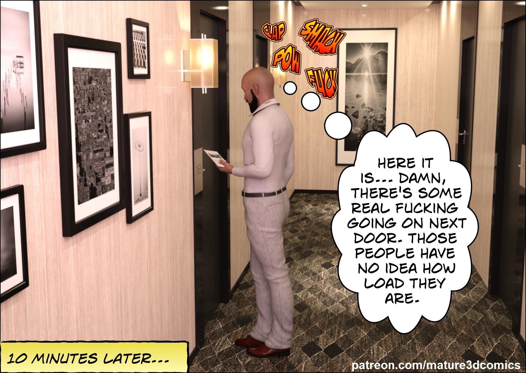 Invitation [Mature3DComics] 1 . Invitation - Chapter 1 [Mature3DComics] – page 5