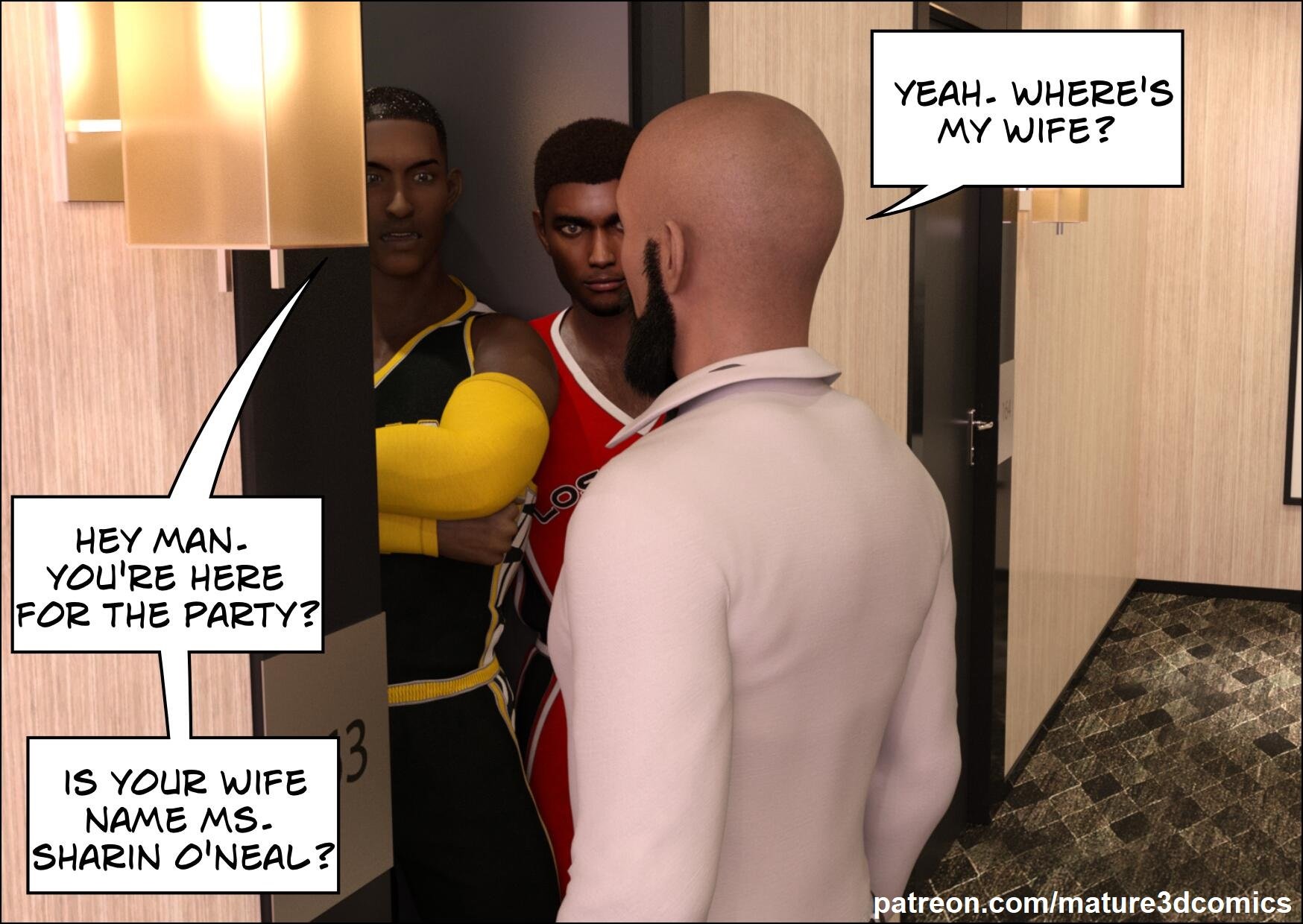 Invitation [Mature3DComics] 1 . Invitation - Chapter 1 [Mature3DComics] – page 7