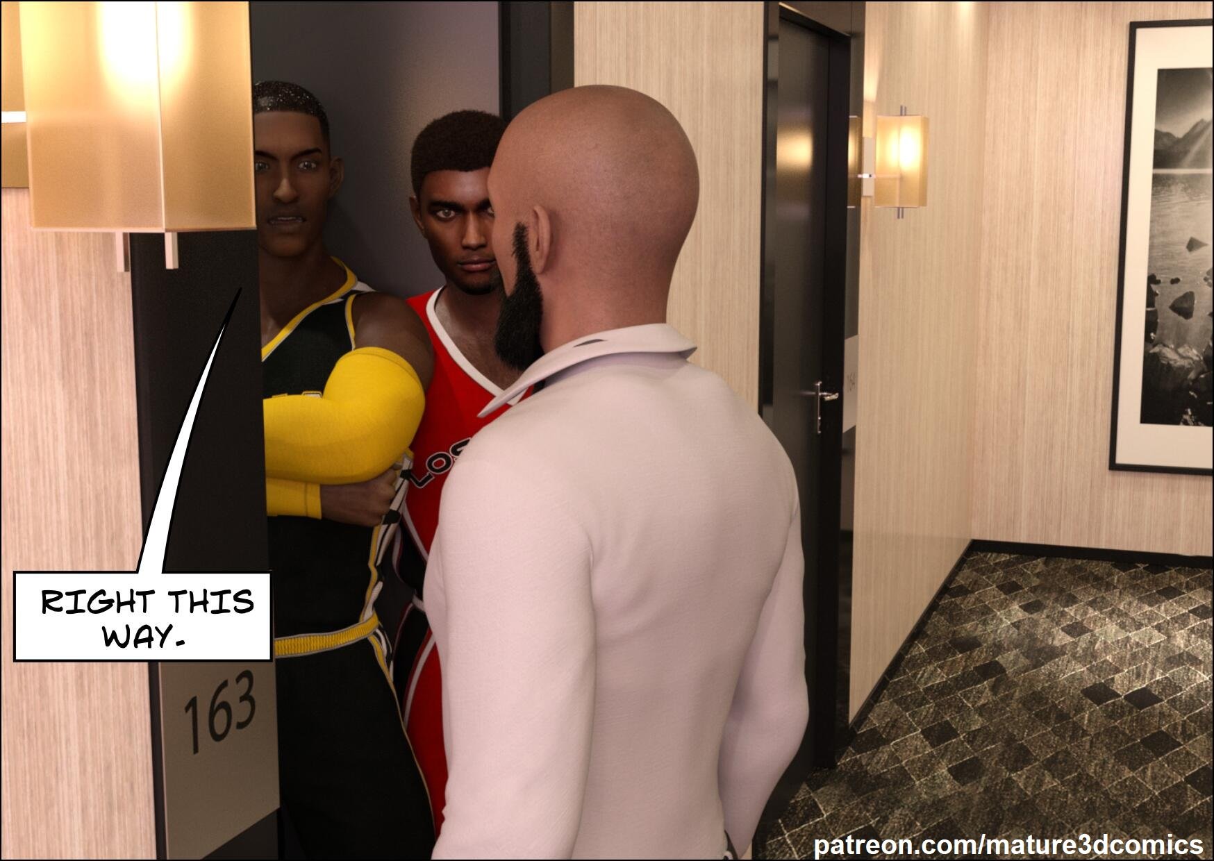Invitation [Mature3DComics] 1 . Invitation - Chapter 1 [Mature3DComics] – page 9