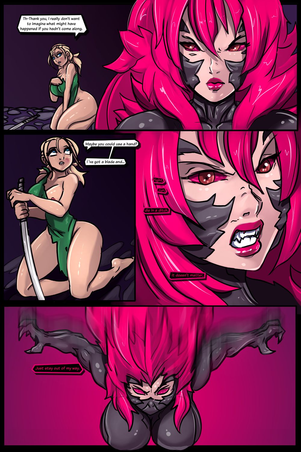 Black Lunaria [Eirhjien] 1 . Black Lunaria - Chapter 1 [Eirhjien] – page 37