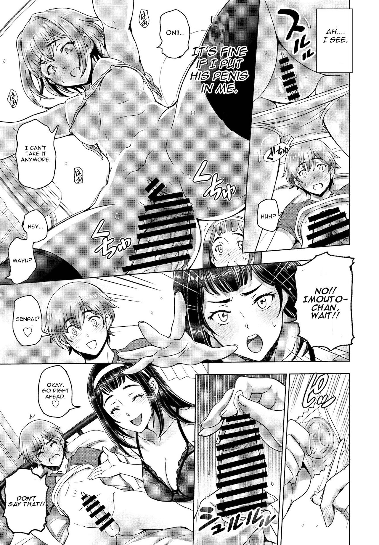 With The Senior [Sena Youtarou] 3 . With My Sister And Senior - Chapter 3 [Sena Youtarou] – page 11