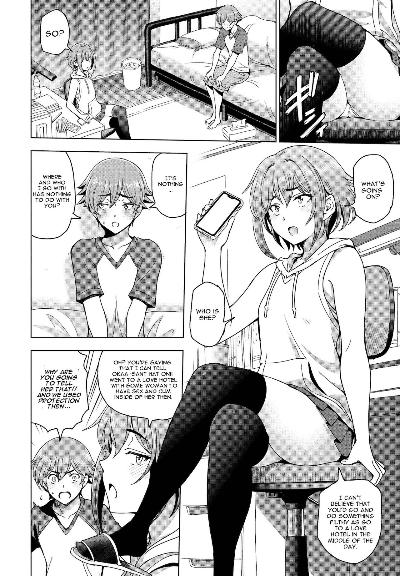 With The Senior [Sena Youtarou] 3 . With My Sister And Senior - Chapter 3 [Sena Youtarou] – page 2