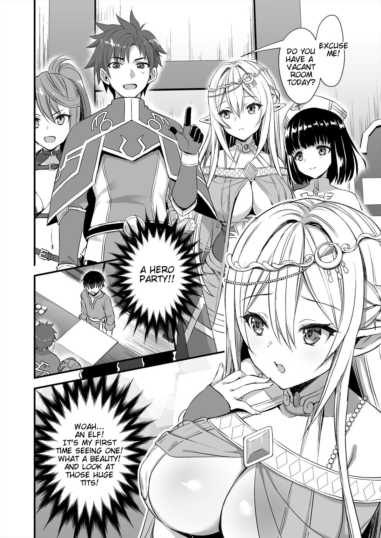 Horny Isekai Elf’s Evil Eye [Ayakawa Riku] 1 . Horny Isekai Elf's Evil Eye - Chapter 1 [Ayakawa Riku] – page 3