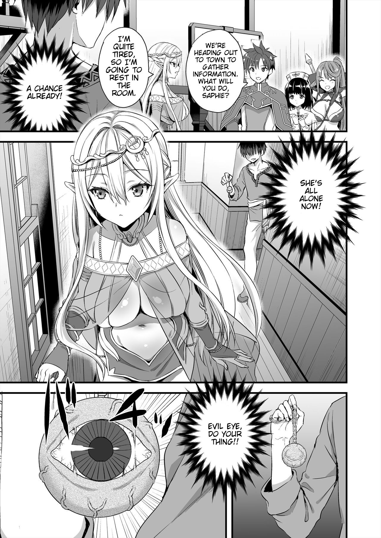 Horny Isekai Elf’s Evil Eye [Ayakawa Riku] 1 . Horny Isekai Elf's Evil Eye - Chapter 1 [Ayakawa Riku] – page 6