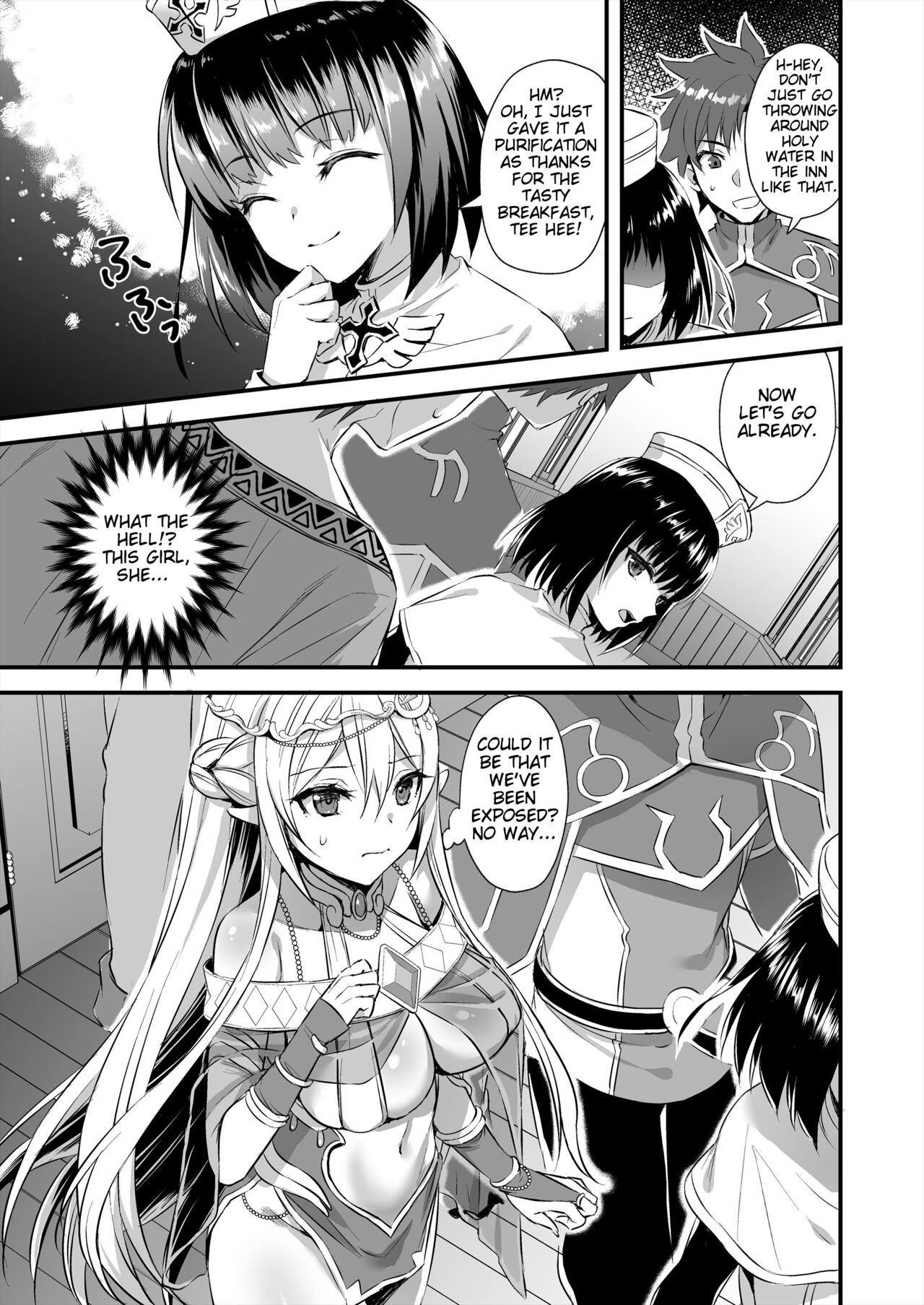 Horny Isekai Elf’s Evil Eye [Ayakawa Riku] 2 . Horny Isekai Elf's Evil Eye - Chapter 2 [Ayakawa Riku] – page 8