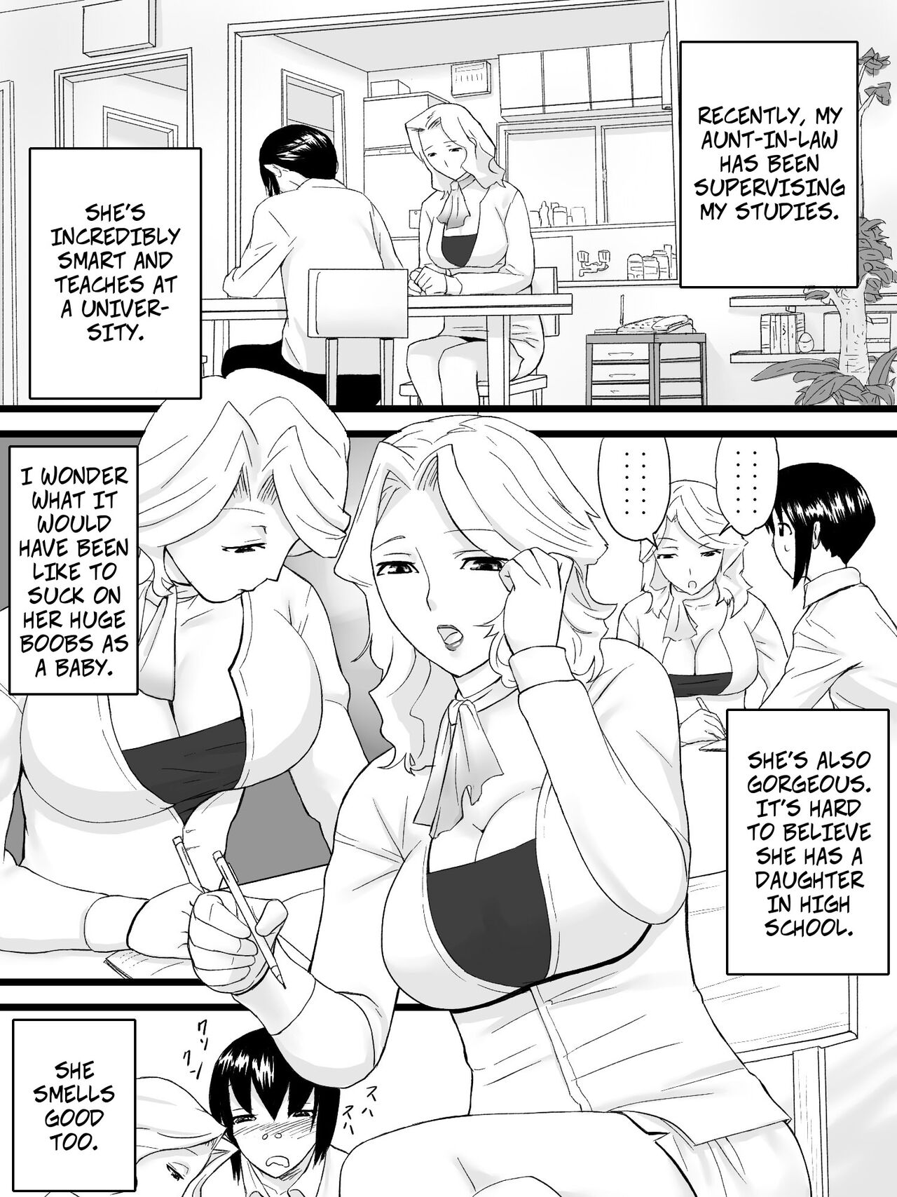 My Aunt is My Tutor [Sanbaizu] 1 . My Aunt is My Tutor - Chapter 1 [Sanbaizu] – page 4