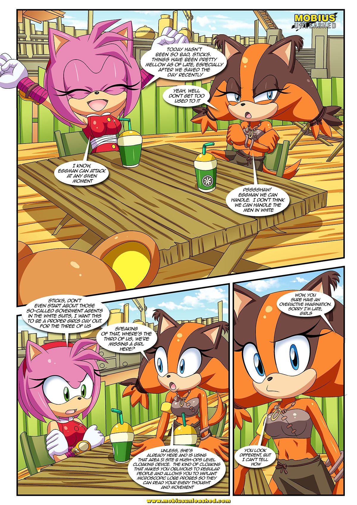 Sexy Boom (Sonic the Hedgehog) [Palcomix] 1 . Sexy Boom - Chapter 1 (Sonic the Hedgehog) [Palcomix] – page 2