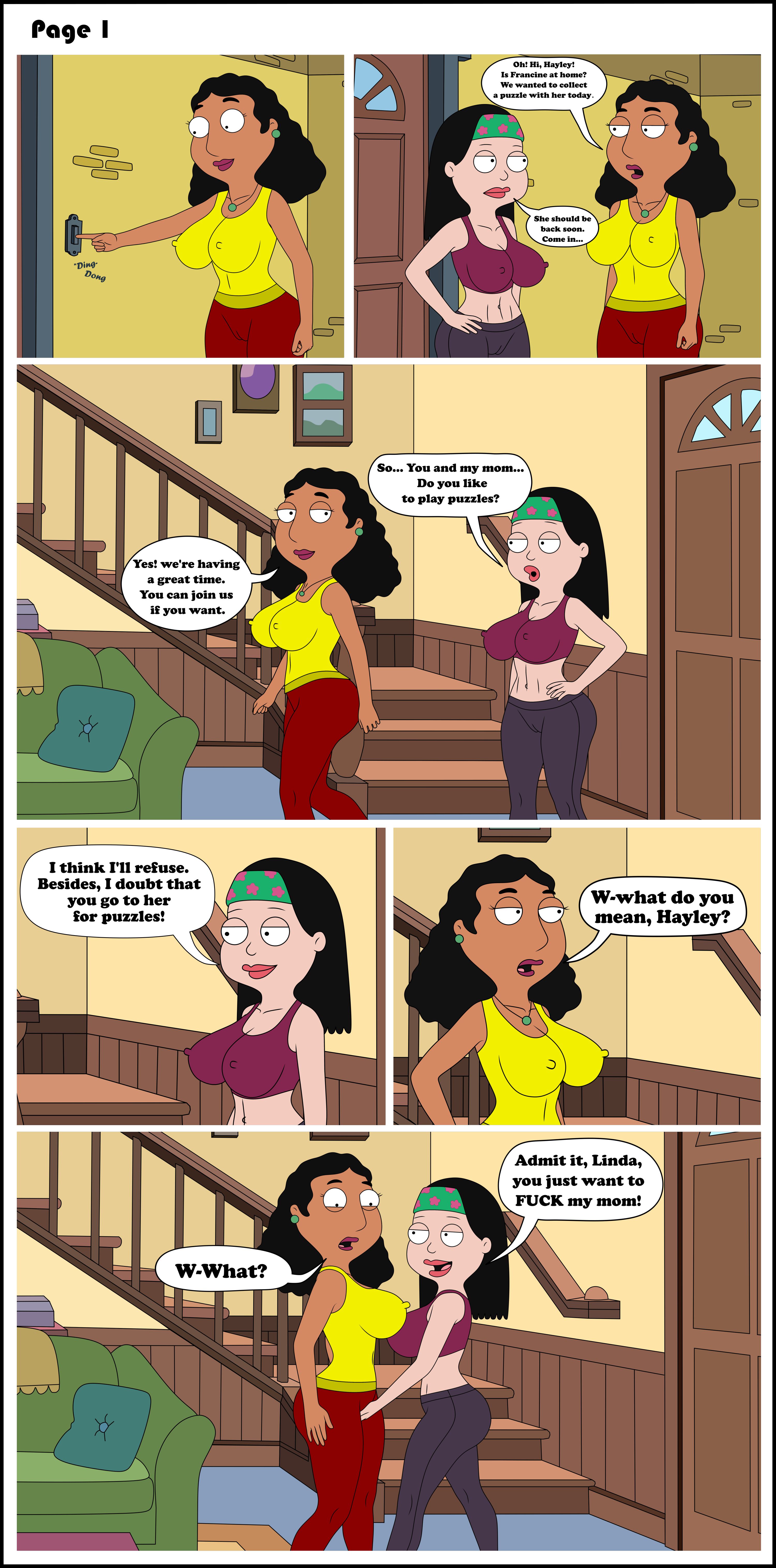Puzzle Fun (American Dad!) [SexFightFun] 1 . Puzzle Fun - Chapter 1 (American Dad!) [SexFightFun] – page 1