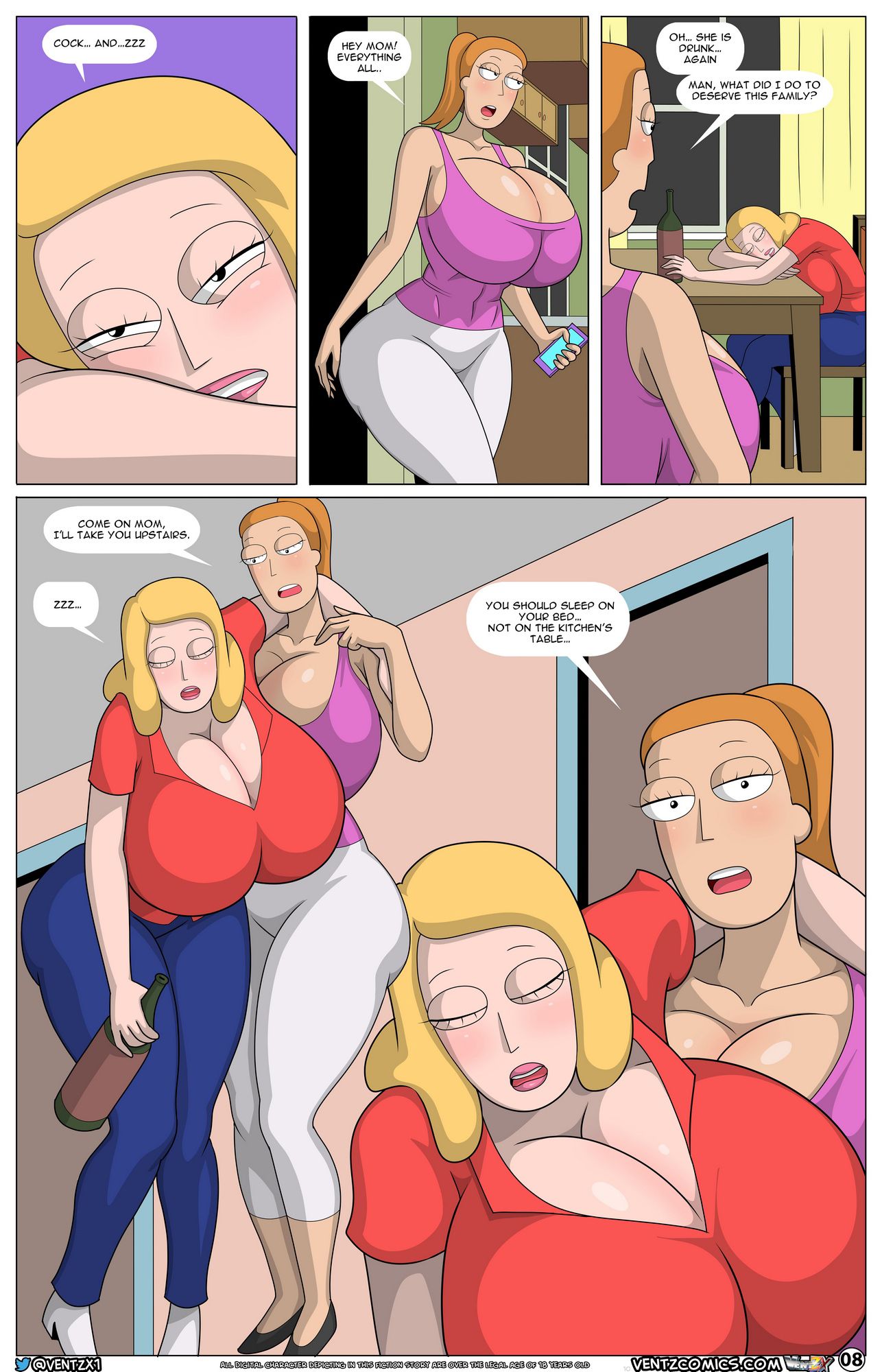 Morty Experiment #9 (Rick and Morty) [Arabatos] 1 . Morty Experiment #9 - Chapter 1 (Rick and Morty) [Arabatos] – page 9