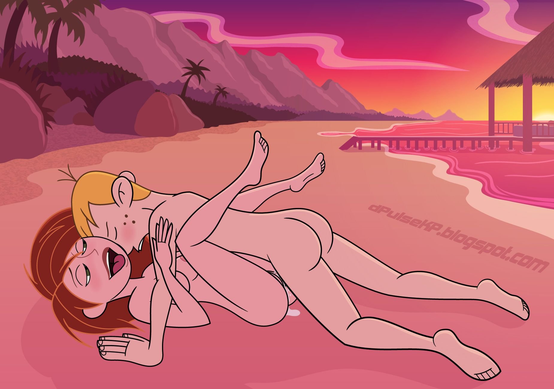 Sex On The Beach (Kim Possible) [DeathPulse] 1 . Sex On The Beach - Chapter 1 (Kim Possible) [DeathPulse] – page 28