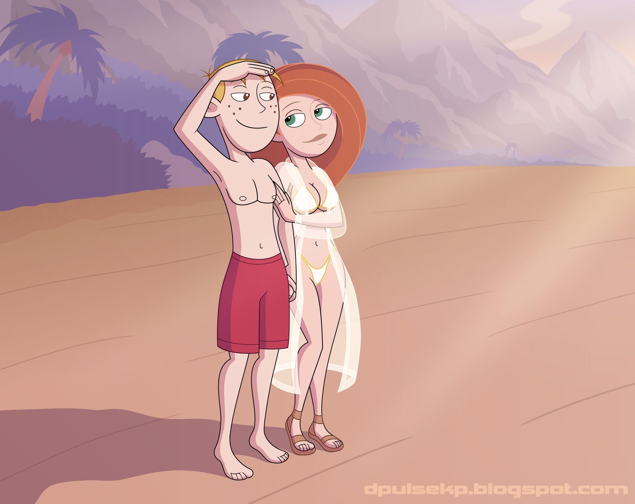Sex On The Beach (Kim Possible) [DeathPulse] 1 . Sex On The Beach - Chapter 1 (Kim Possible) [DeathPulse] – page 59