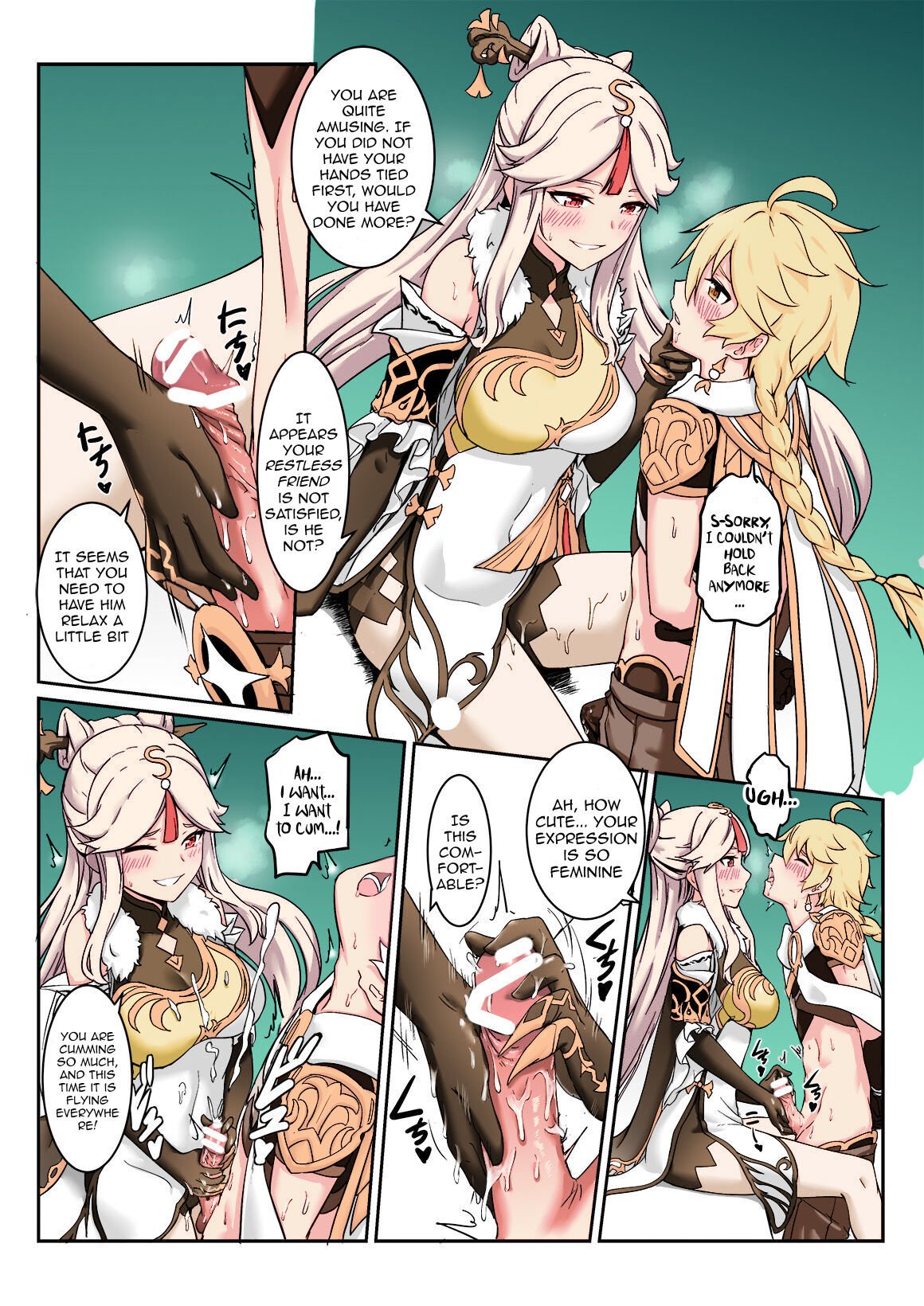 Ningguang (Genshin Impact) [Longbow Flintlock] 1 . Ningguang - Chapter 1 (Genshin Impact) [Longbow Flintlock] – page 11