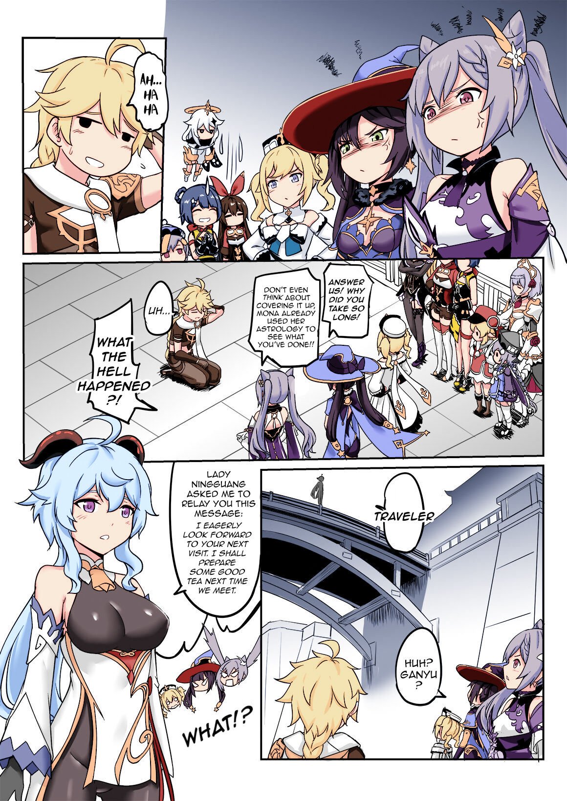 Ningguang (Genshin Impact) [Longbow Flintlock] 1 . Ningguang - Chapter 1 (Genshin Impact) [Longbow Flintlock] – page 21