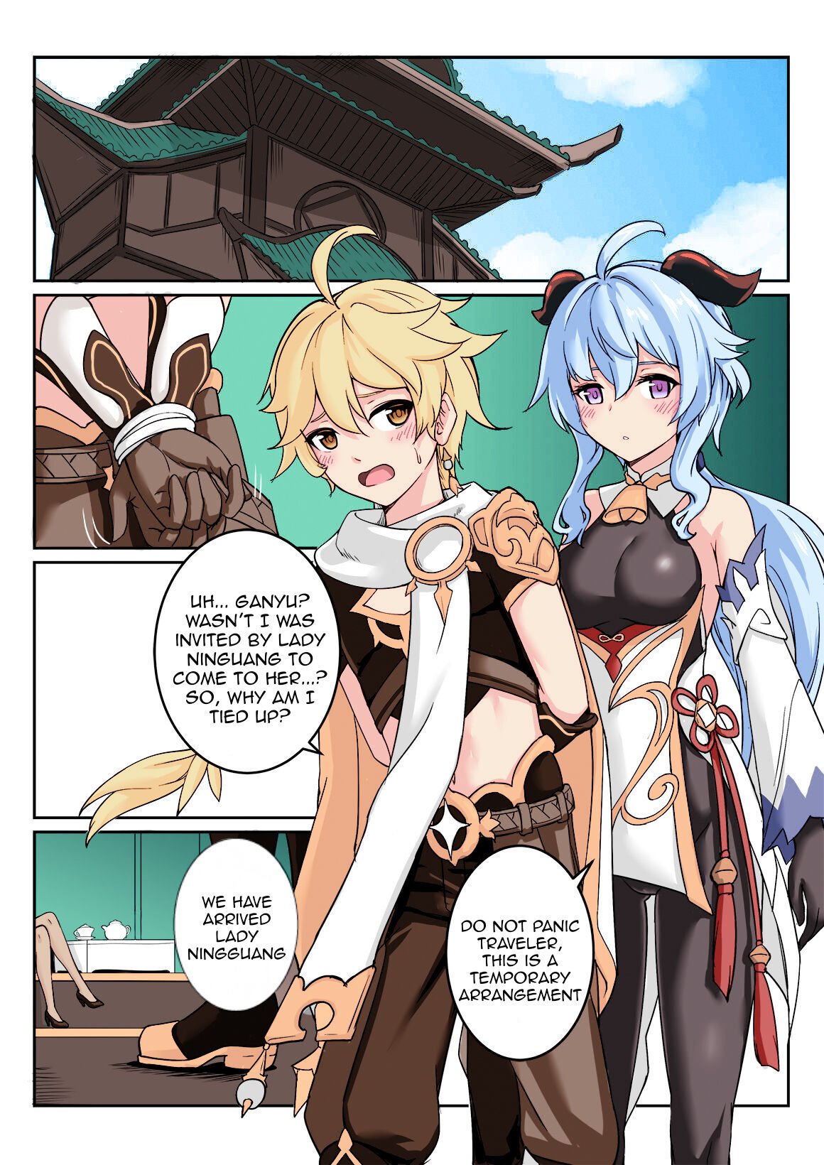 Ningguang (Genshin Impact) [Longbow Flintlock] 1 . Ningguang - Chapter 1 (Genshin Impact) [Longbow Flintlock] – page 3