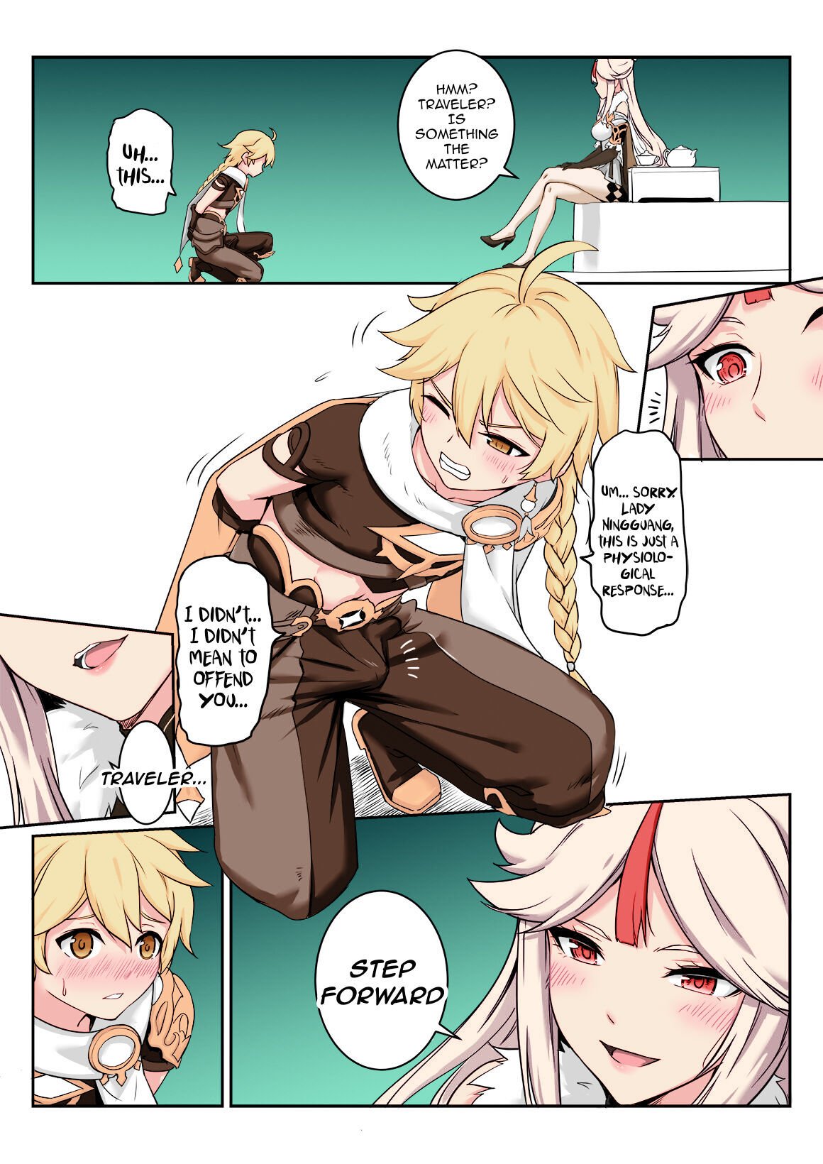 Ningguang (Genshin Impact) [Longbow Flintlock] 1 . Ningguang - Chapter 1 (Genshin Impact) [Longbow Flintlock] – page 6