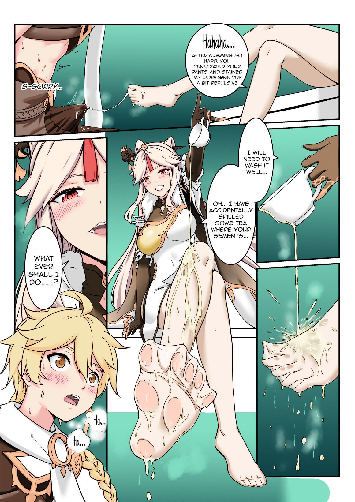 Ningguang (Genshin Impact) [Longbow Flintlock] 1 . Ningguang - Chapter 1 (Genshin Impact) [Longbow Flintlock] – page 8