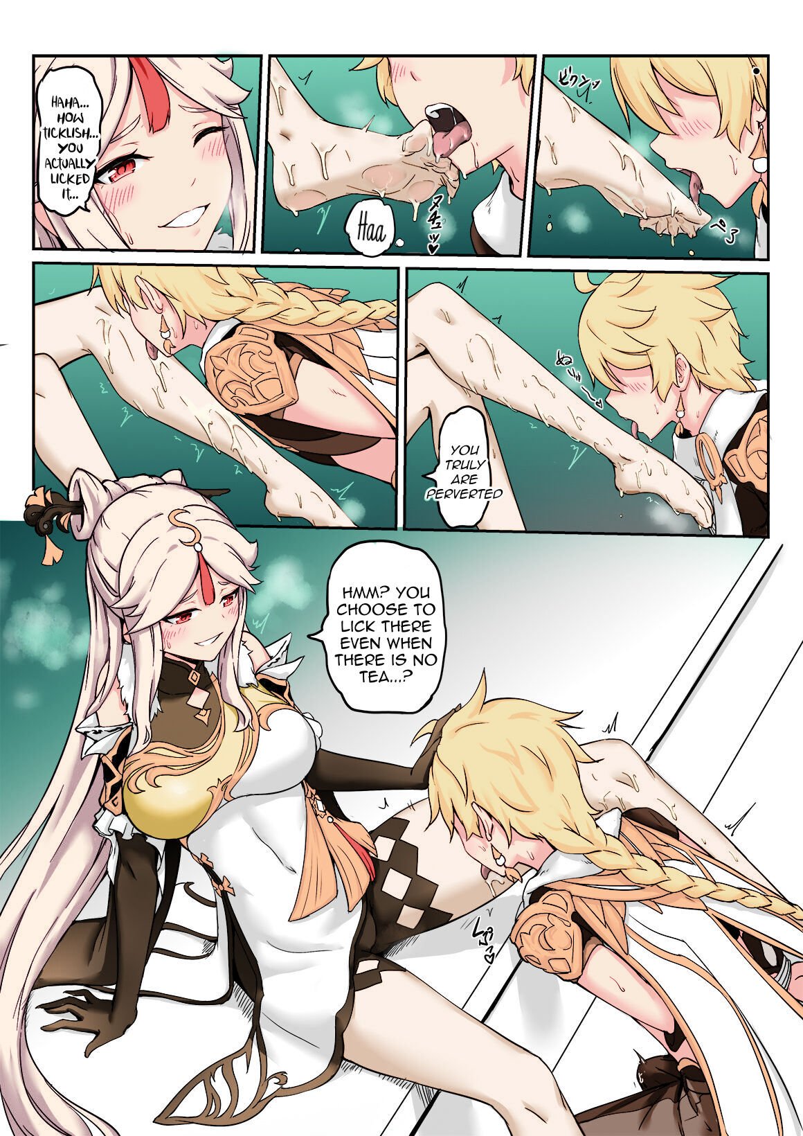Ningguang (Genshin Impact) [Longbow Flintlock] 1 . Ningguang - Chapter 1 (Genshin Impact) [Longbow Flintlock] – page 9