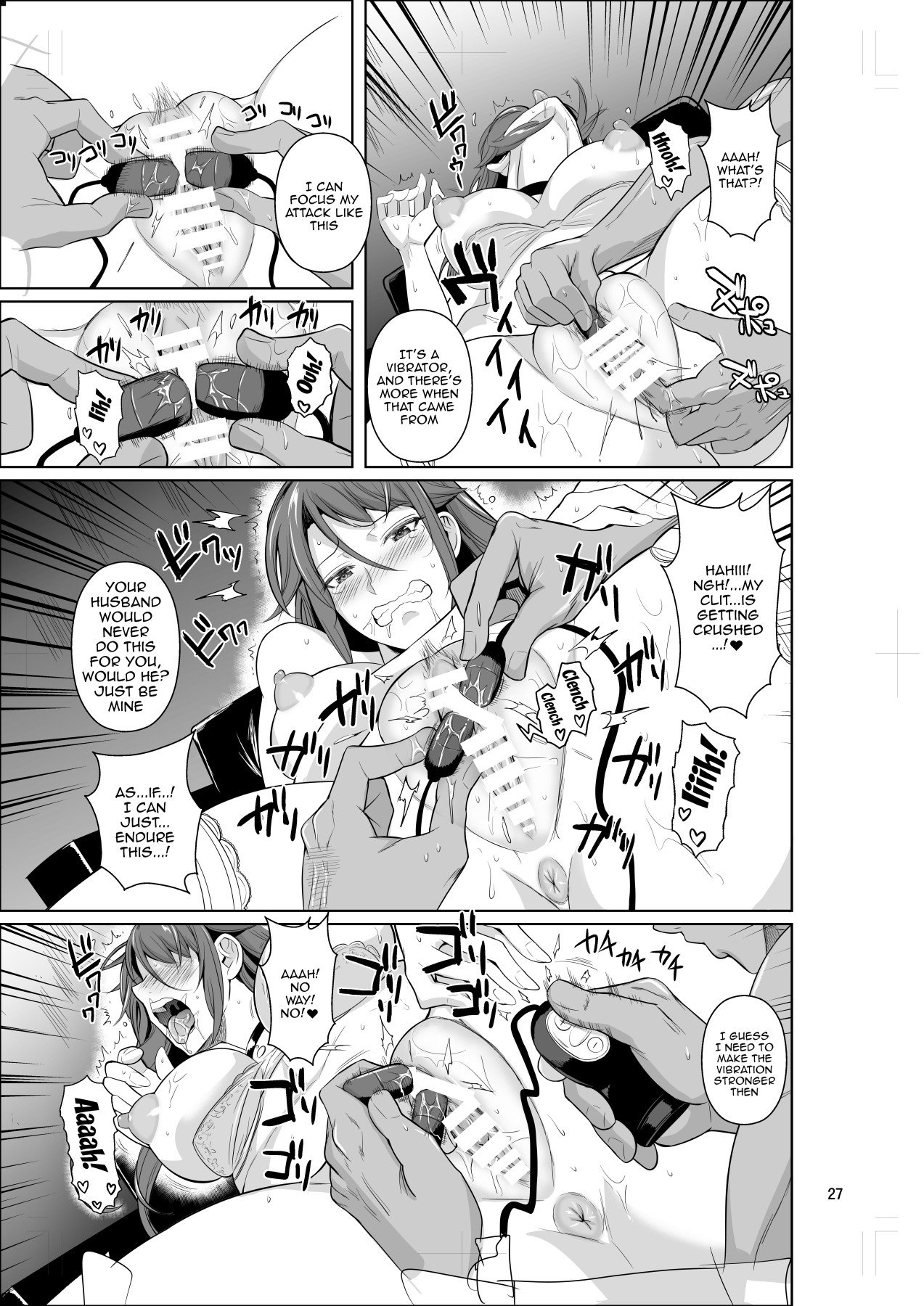 The Downtown Shopping Street’s Wife’s Holes [Fuetakishi] 3.5 . The Downtown Shopping Street's Wife's Holes - Chapter 3 - Part 2 [Fuetakishi] – page 28