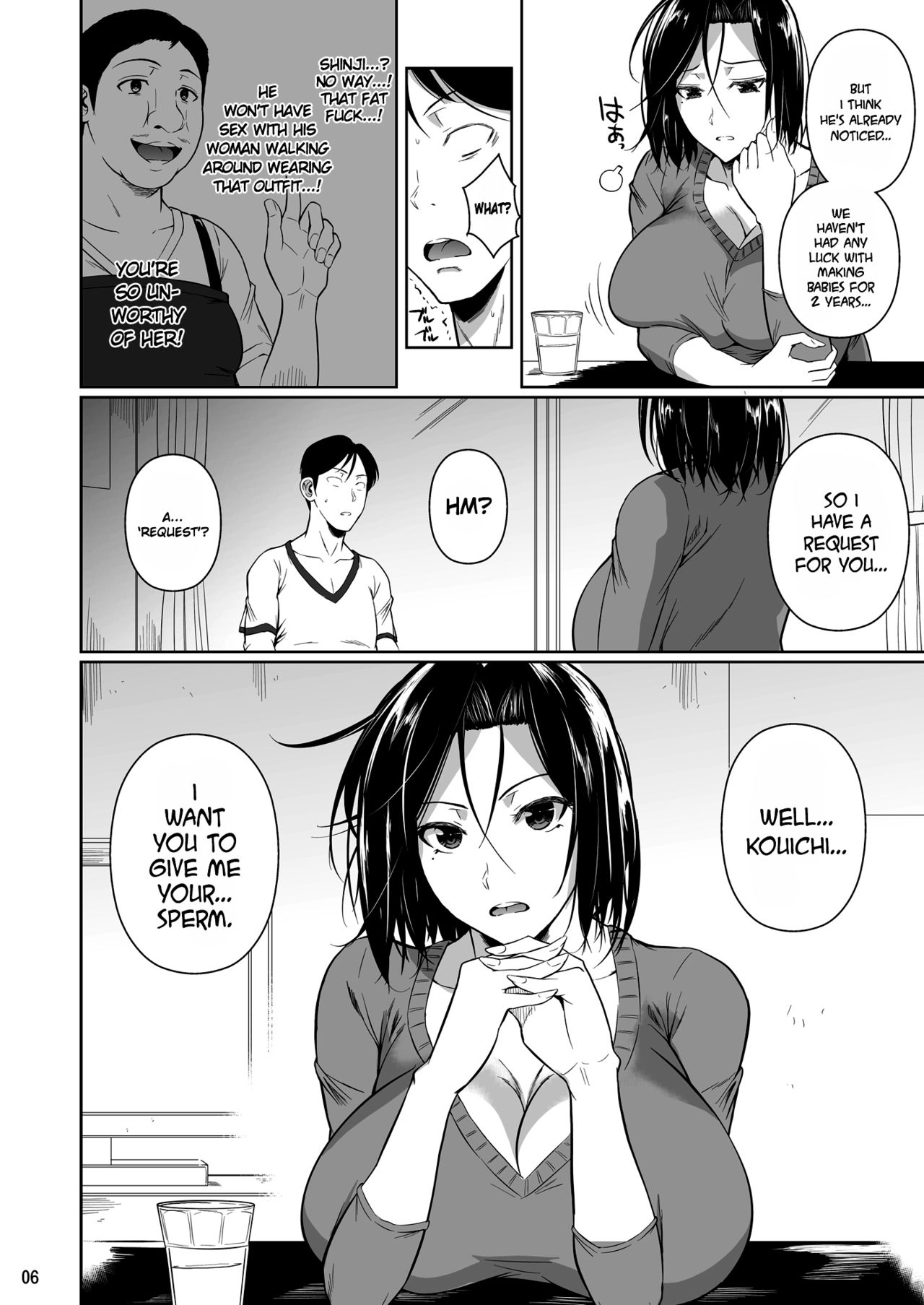The Downtown Shopping Street’s Wife’s Holes [Fuetakishi] 1 . The Downtown Shopping Street's Wife's Holes  - Chapter 1 [Fuetakishi] – page 7