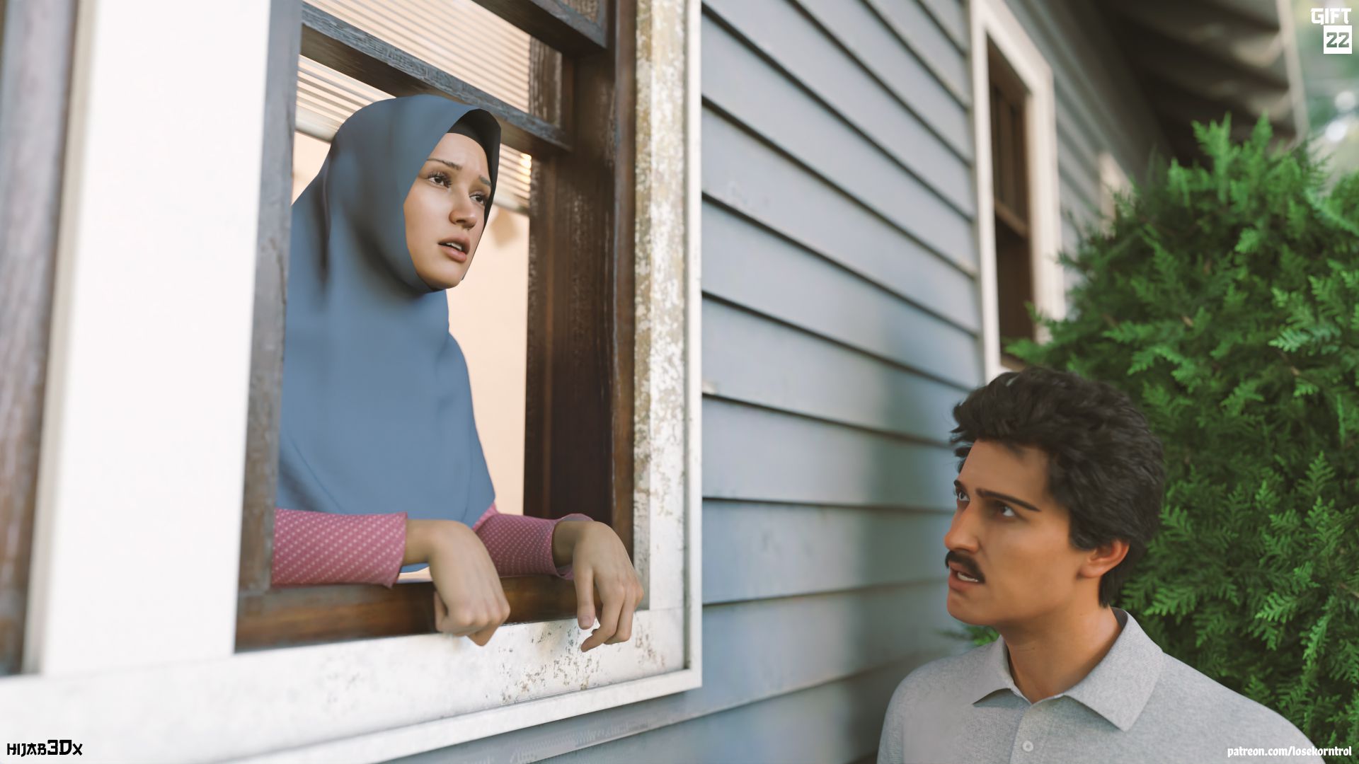 Gift [LoseKorntrol , Hijab 3DX] 1 . Gift  - Chapter 1 [LoseKorntrol , Hijab 3DX] – page 23