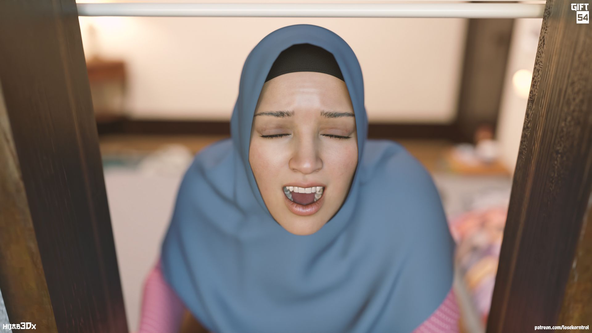 Gift [LoseKorntrol , Hijab 3DX] 1 . Gift  - Chapter 1 [LoseKorntrol , Hijab 3DX] – page 55